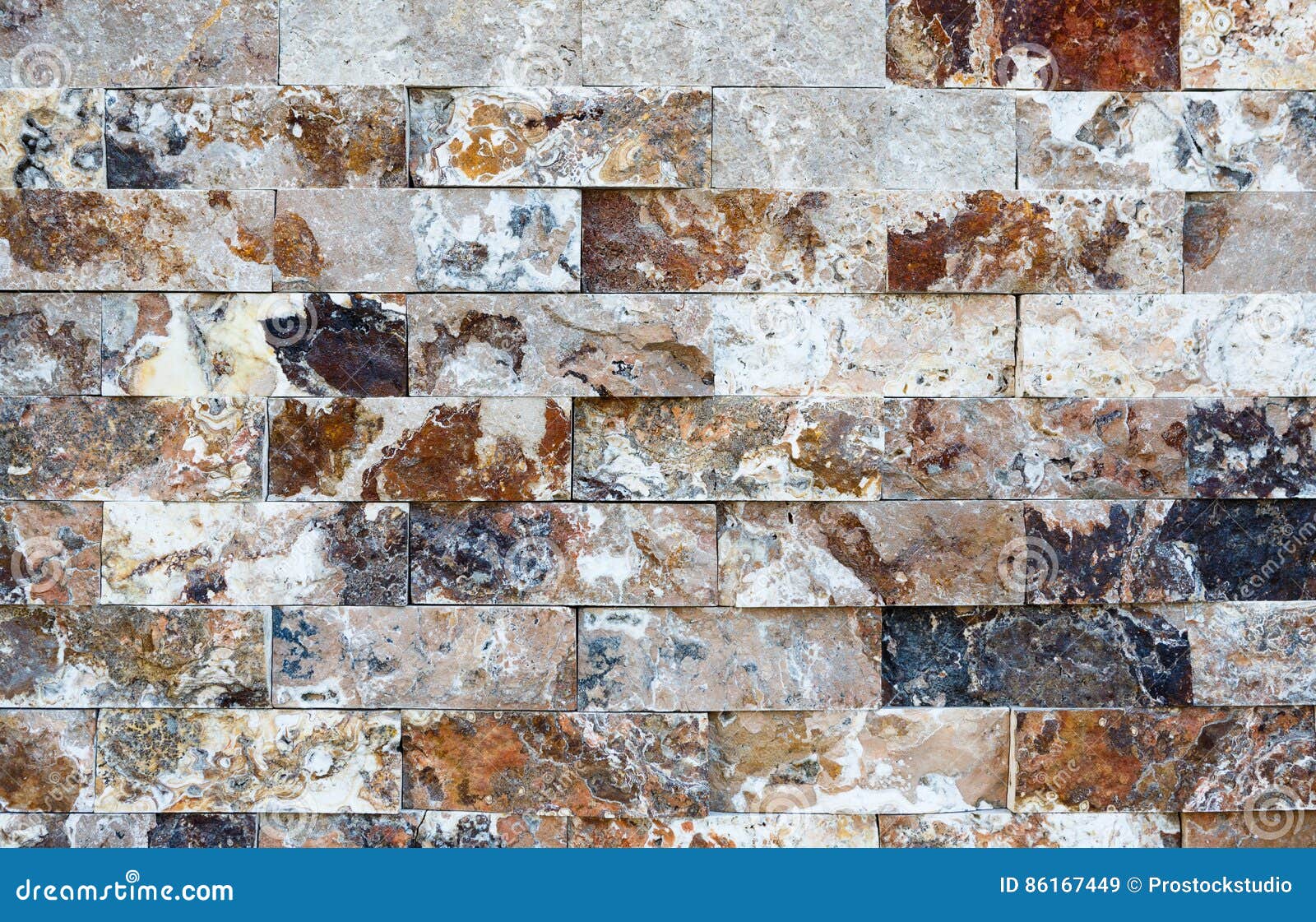 Pattern of Marble Stone Decorative Brick Wall Texture and Background