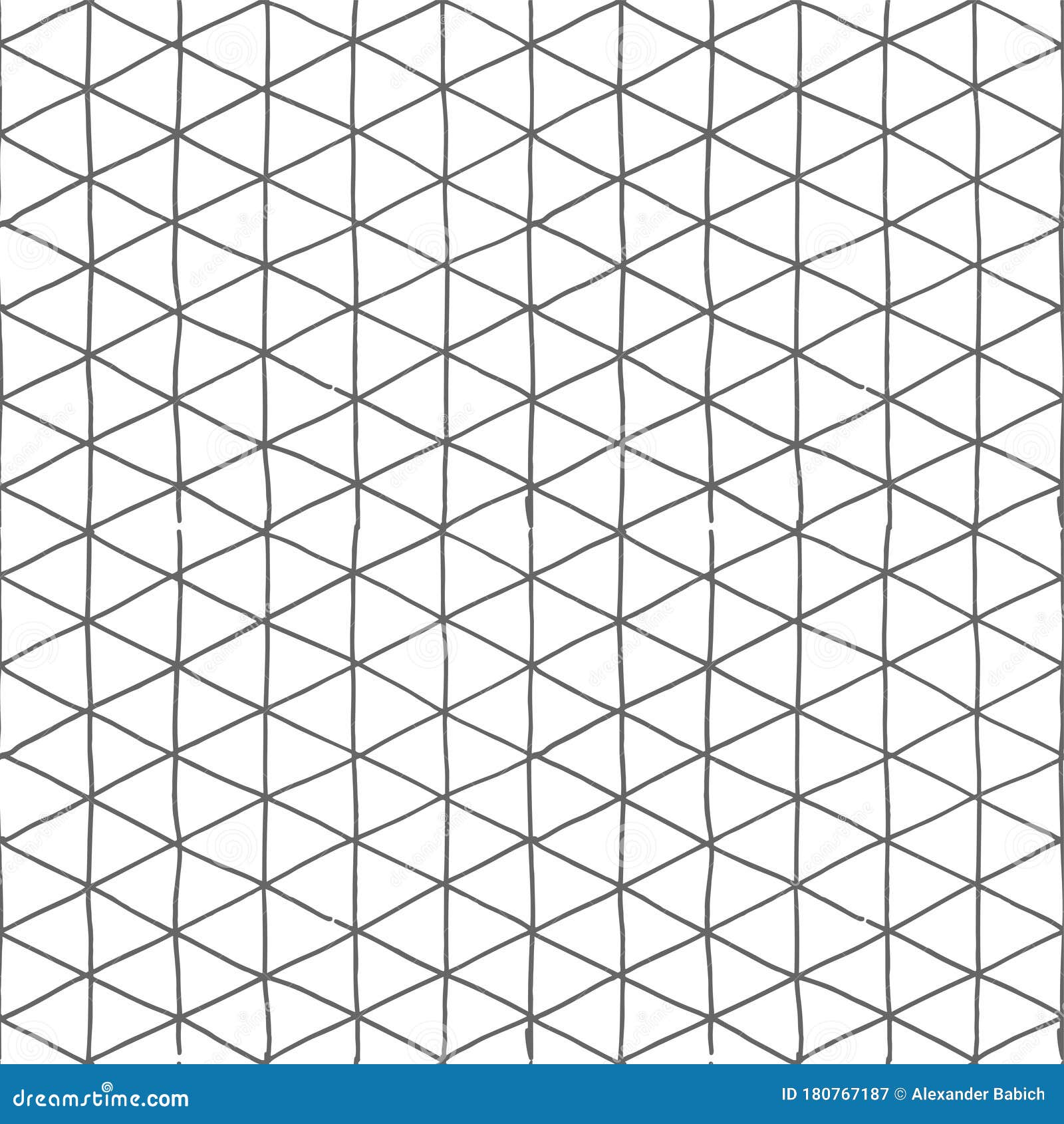 pattern with necker cube