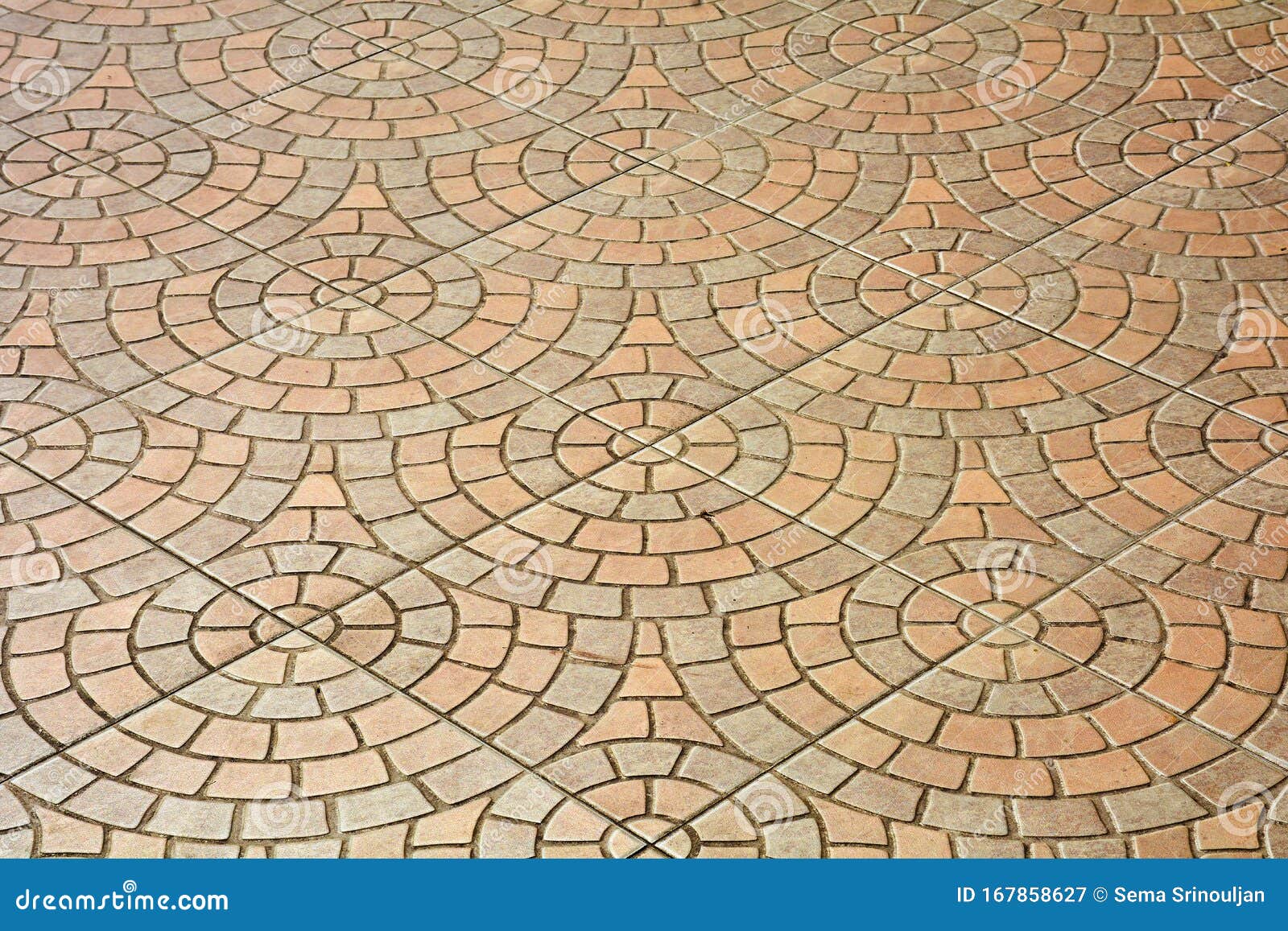 Pattern Of Paving Tiles Ceramic Brick Floor Stock Image Image Of