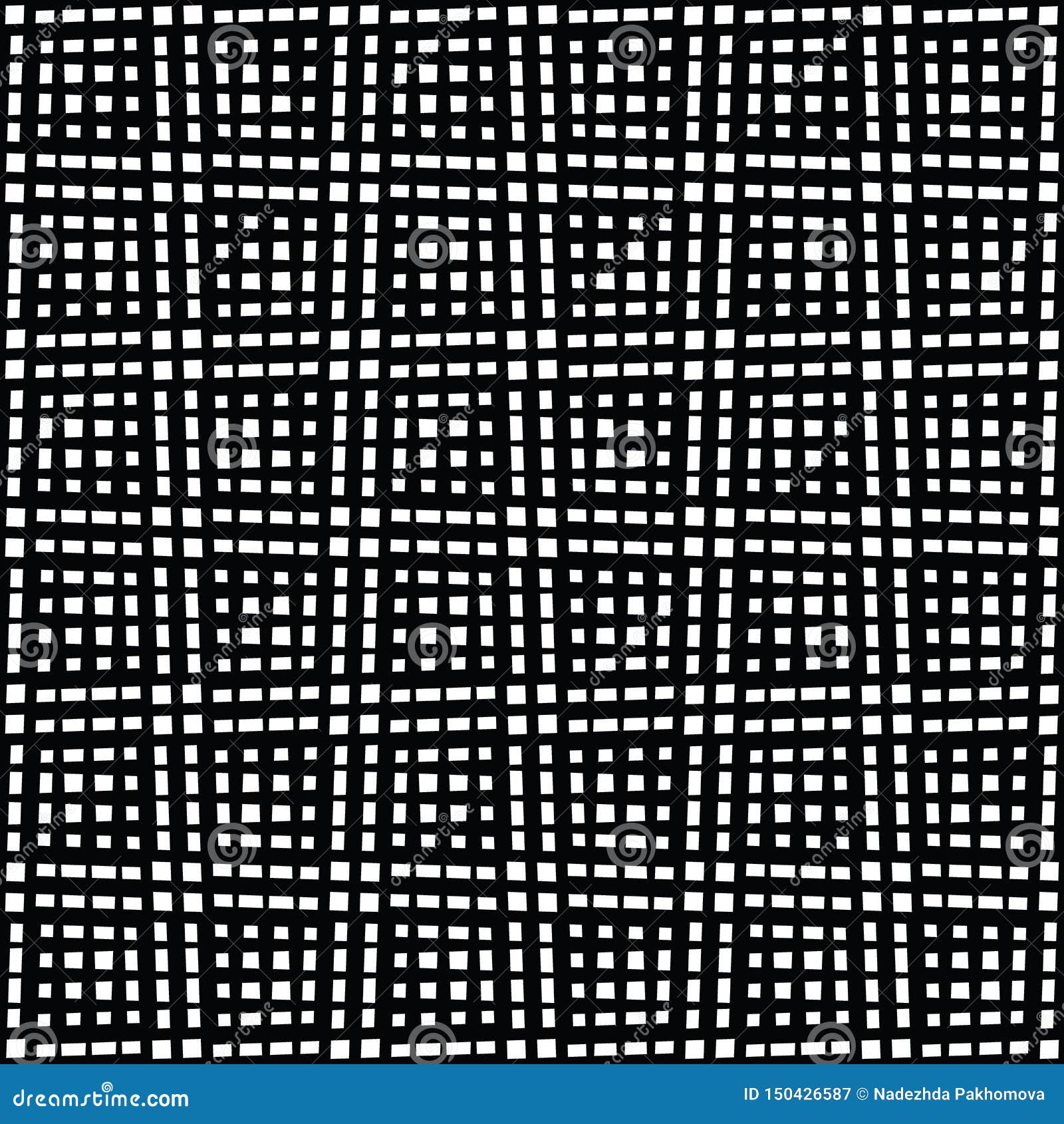 Seamless Halftone Pattern. Geo, Geometric Background, Screen Print ...