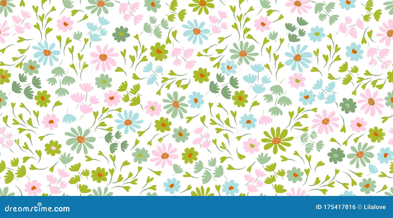 simple flower pattern png