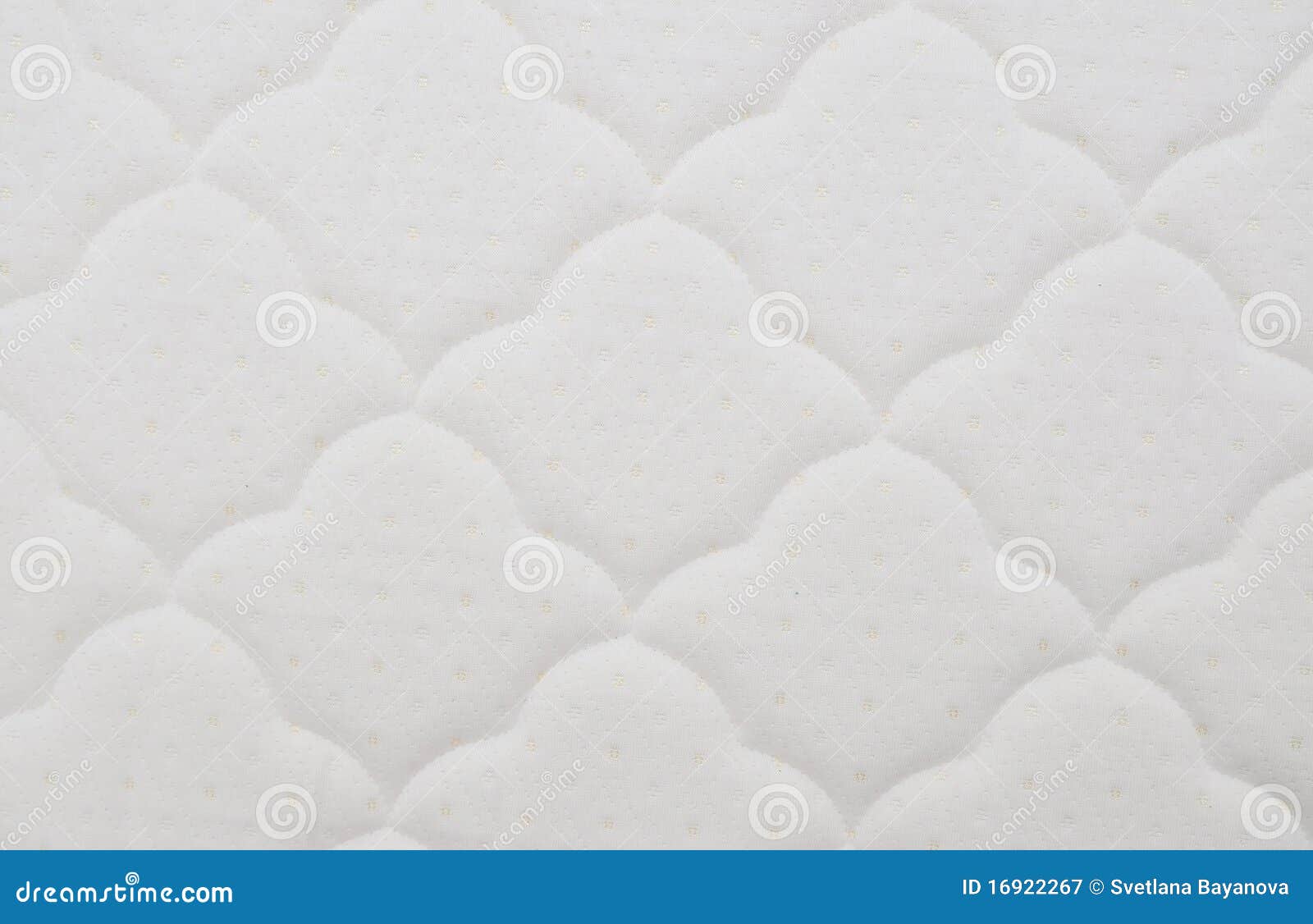 Pattern on the White Mattress Stock Image - Image of pillow, soft: 16922267