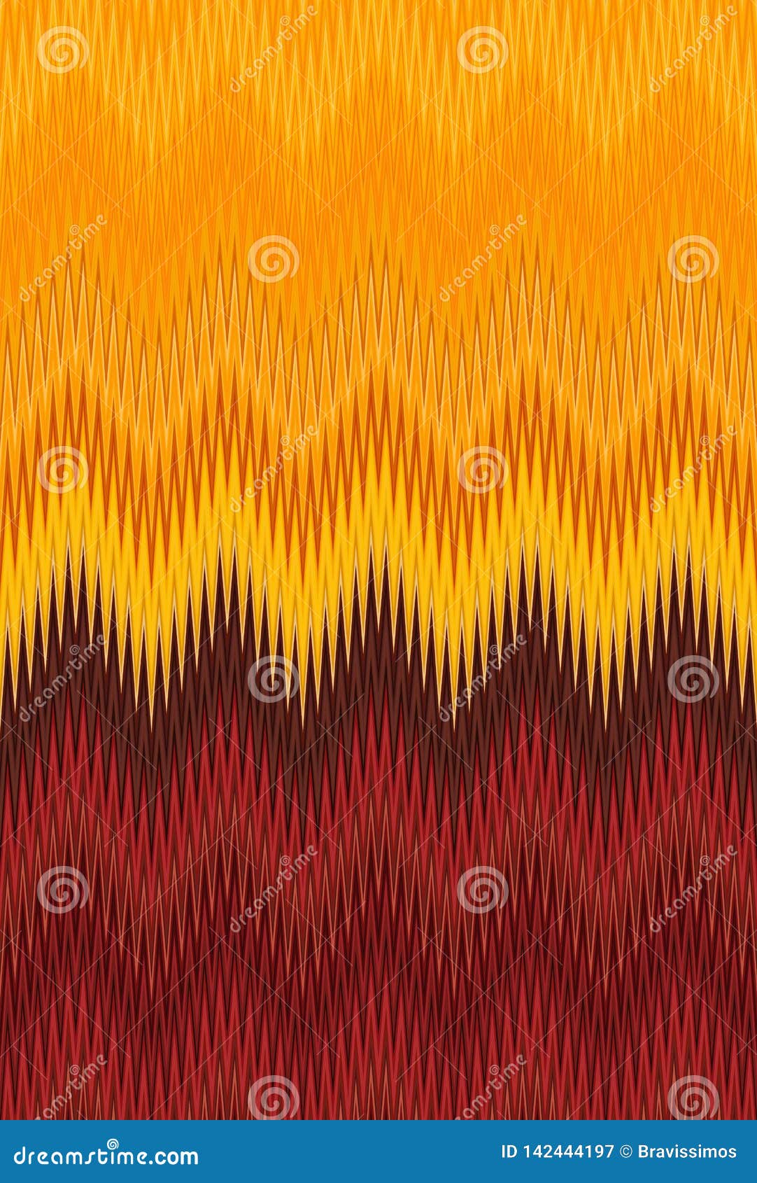 Pattern Zigzag Chevron Orange Background. Abstract Trends Stock