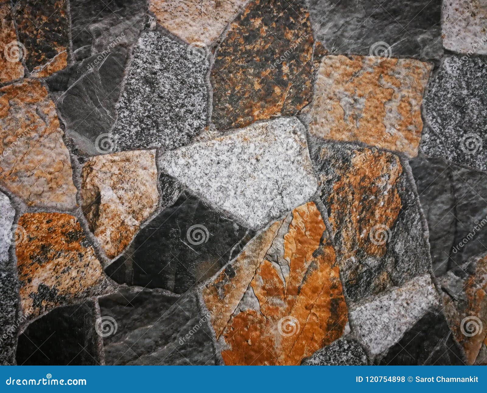 Pattern Tile Imitating Natural Stone Stock Photo Image Of