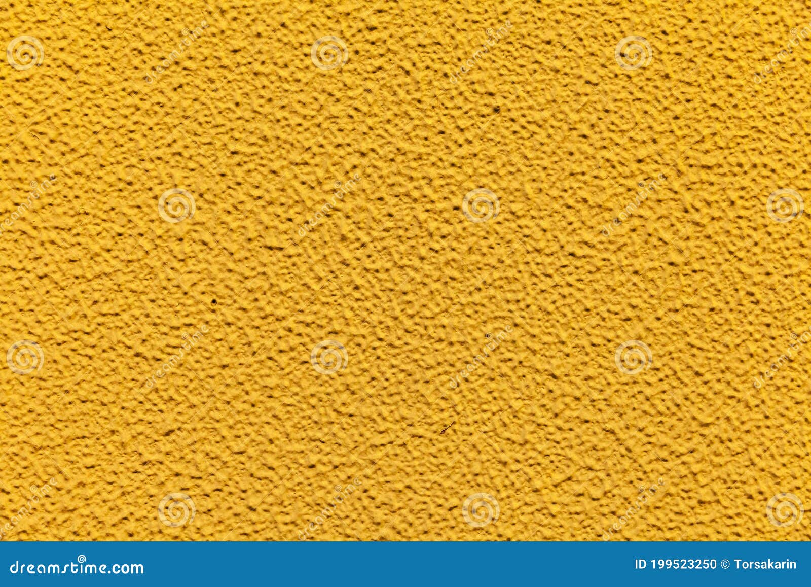 Patterned Yellow Cement Wall Texture and Seamless Background Stock