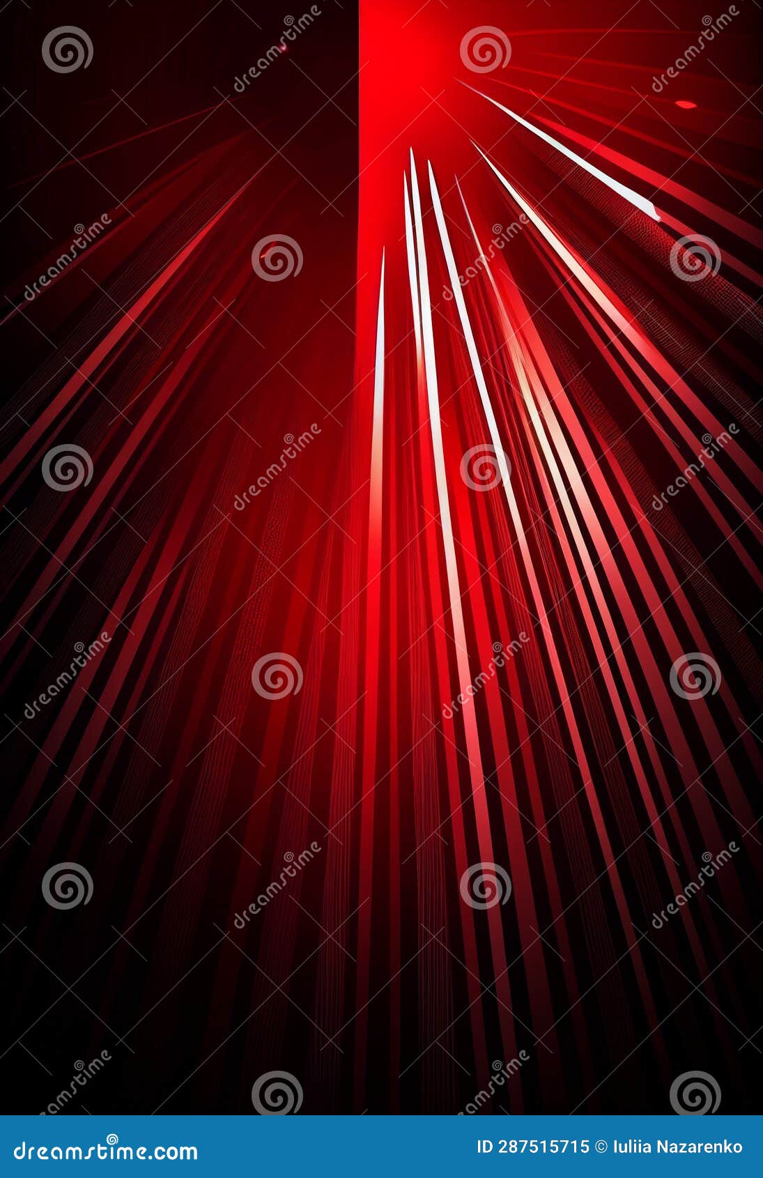 Patterns in Red. AI Generated Stock Illustration - Illustration of