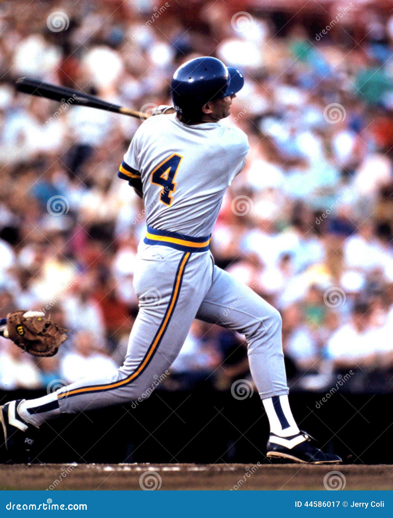 Paul Molitor, Milwaukee Brewers. Editorial Photography - Image of swing,  major: 44586017