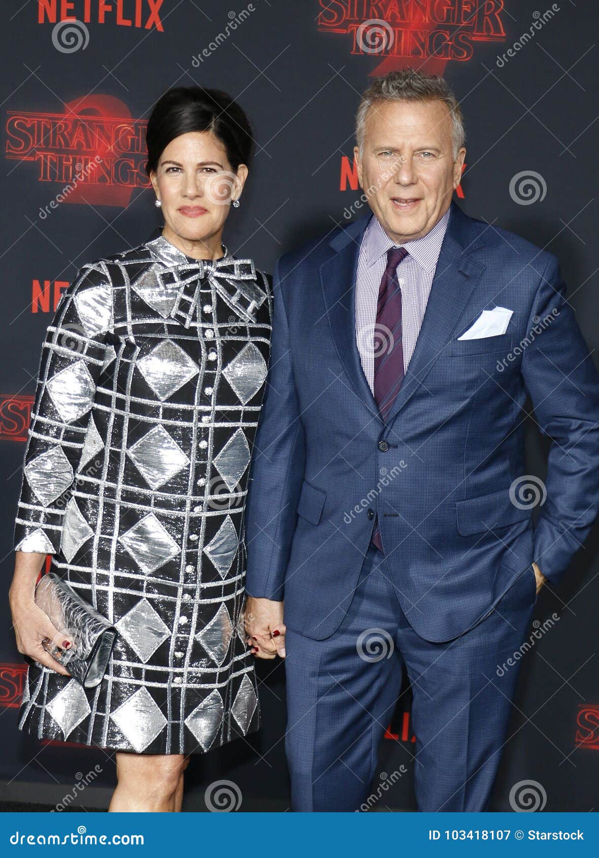 Paul Reiser y Paula Ravets fotografía editorial. Imagen de teatro ...