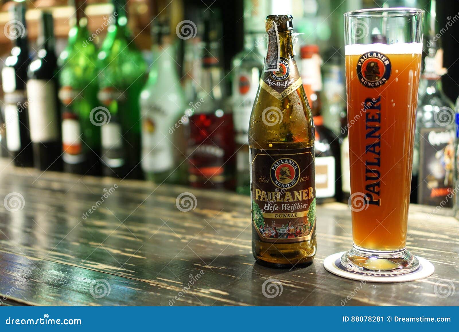 PAULANER editorial photo. Image of glass, paulaner, beer 88078281