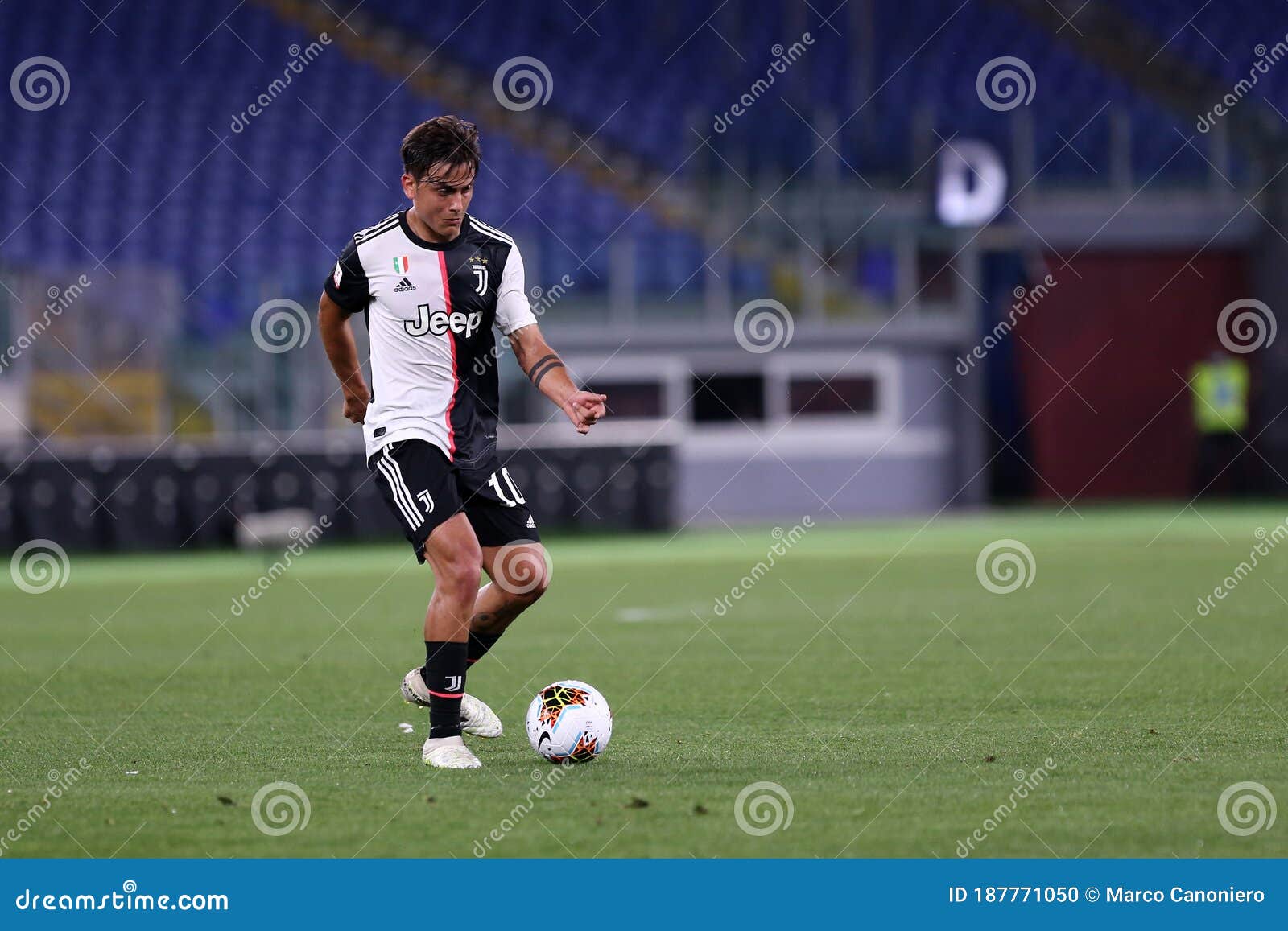 Paulo Dybala of A.S. Roma uring the Coppa Italia quarter-final