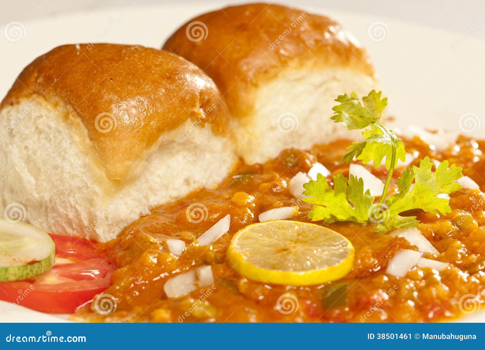 Pav Bhaji Masala from India Stock Image Image of butter, potatoes