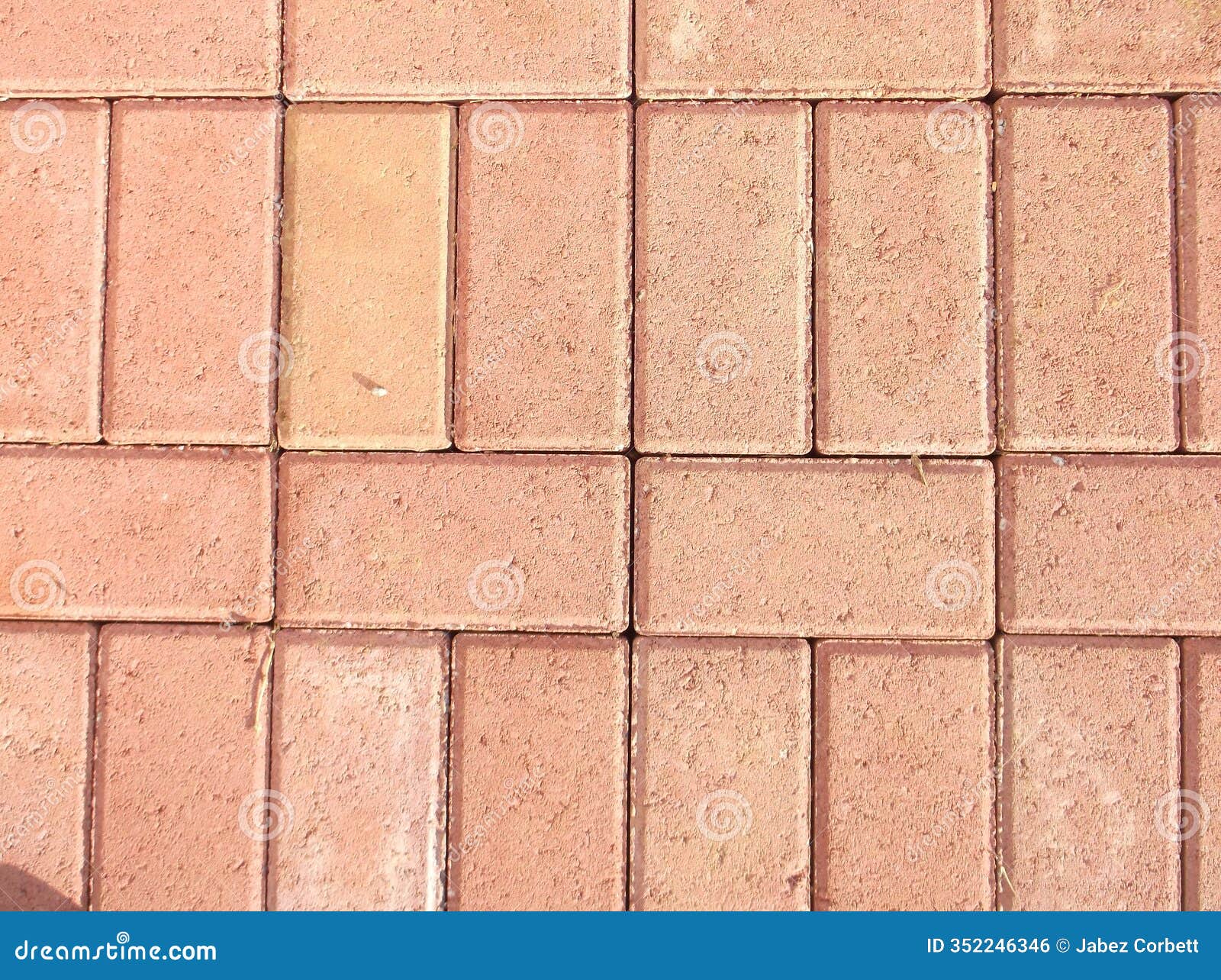 A Brick Pattern for a Patio Stock Photo Image of stonewall floor