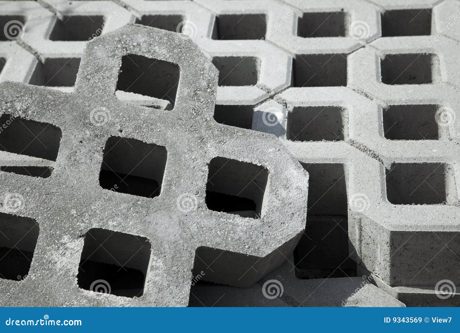Paver stones stock image. Image of holes, mold, stack 9343569