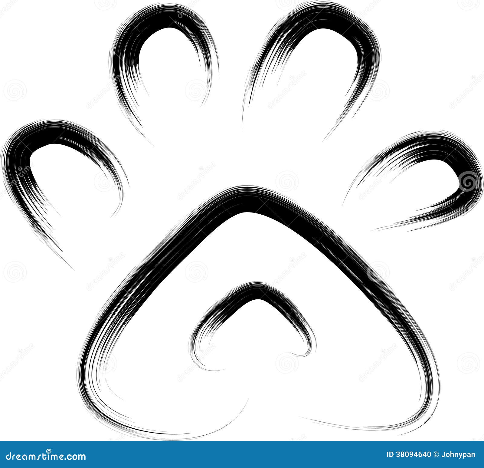 3,200+ Dog Paw Hand Stock Illustrations, Royalty-Free Vector Graphics &  Clip Art - iStock | Dog paw hand drawn