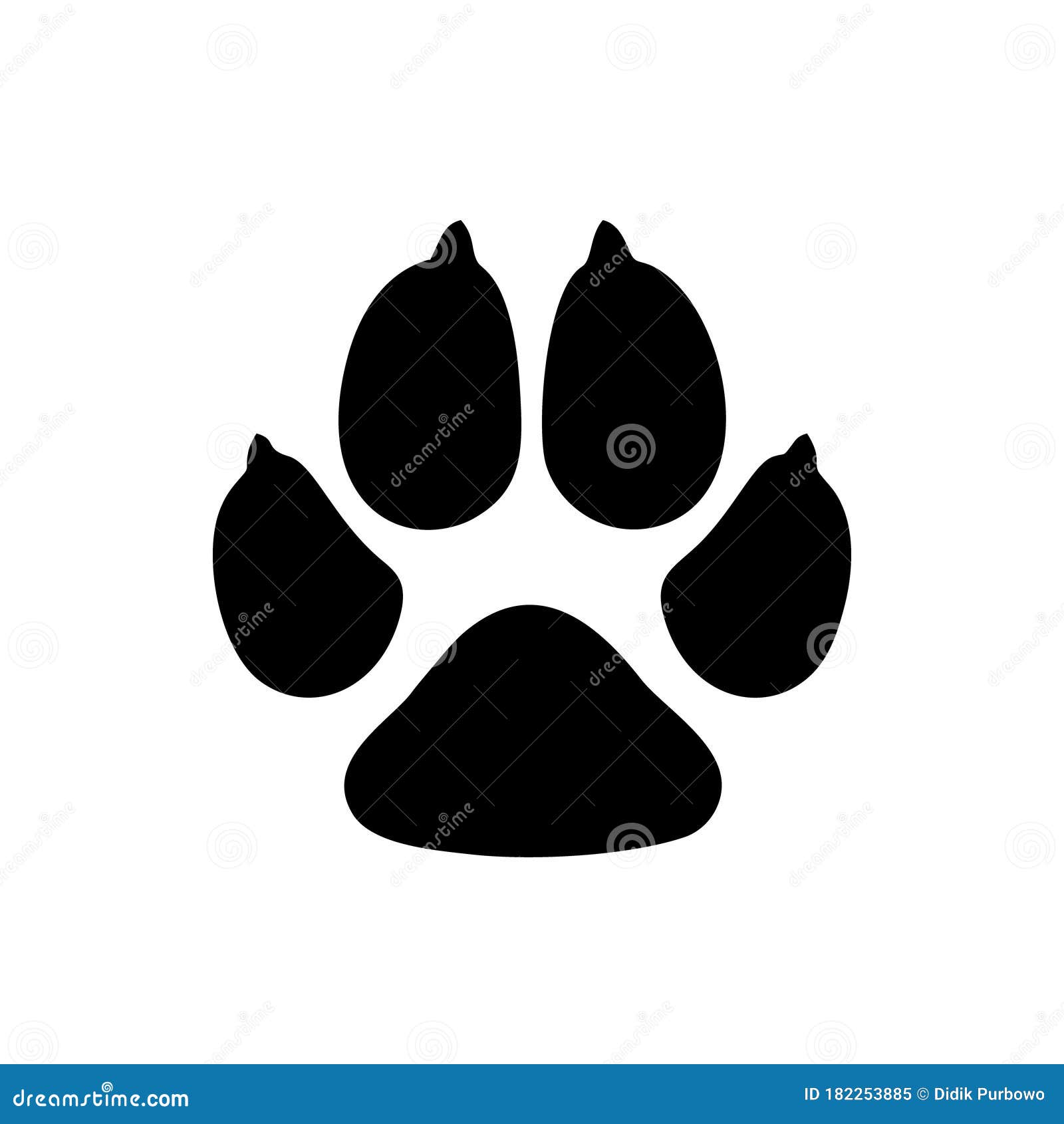 cat paw print icon cat paw print icon