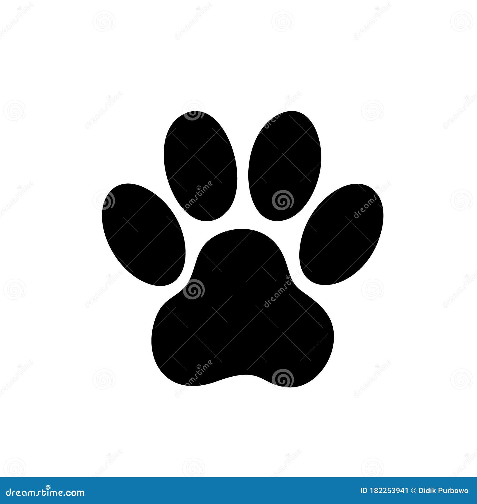 Cat Paw Prints White Transparent, Stylish Black Cat Paw Print Icon Vector  Illustration, Cat Icons, Black Icons, Paw Icons PNG Image For Free Download