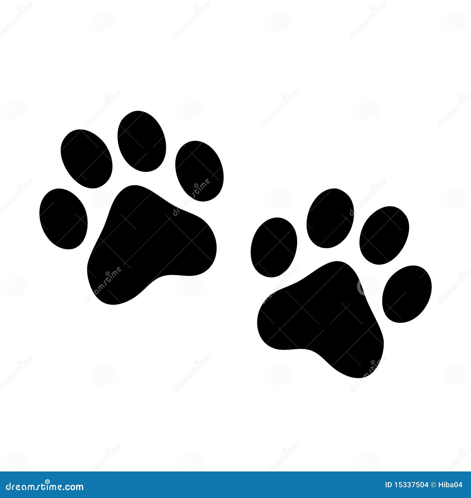 paw prints