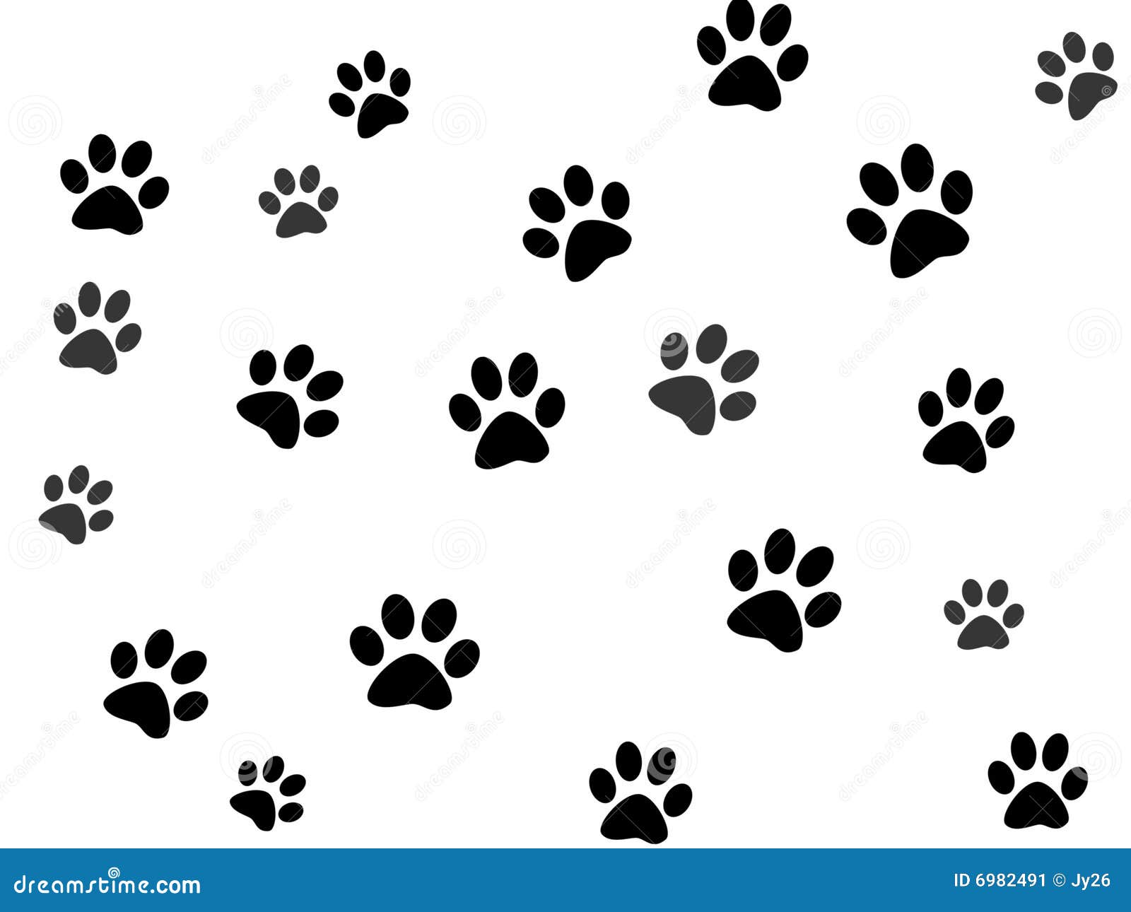 paw prints