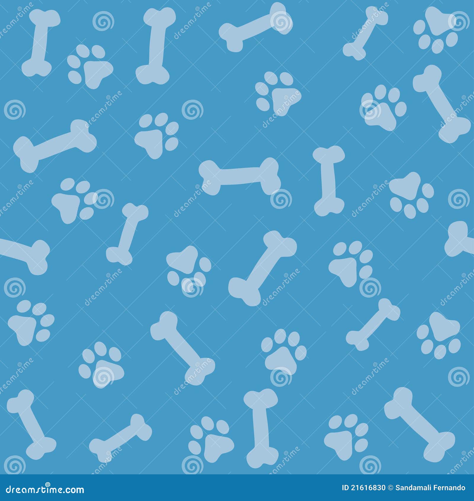 paw prints background