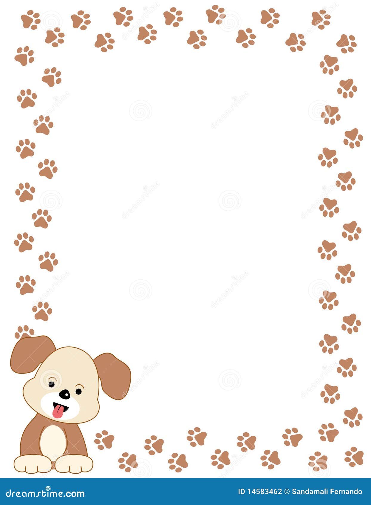 free clip art dog borders - photo #13