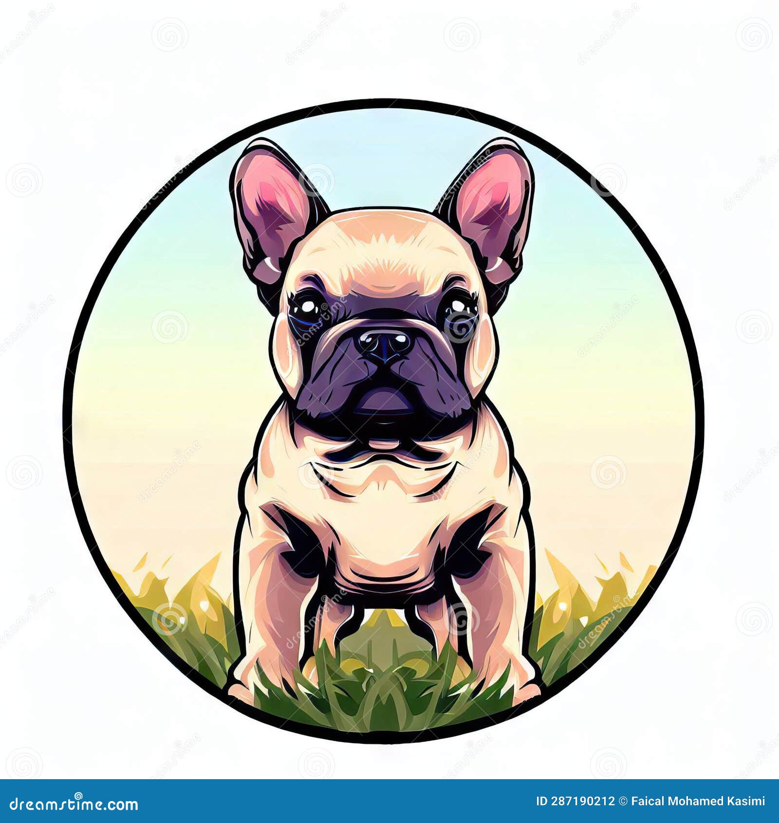 Paws of Joy, Generative AI stock illustration. Illustration of organ