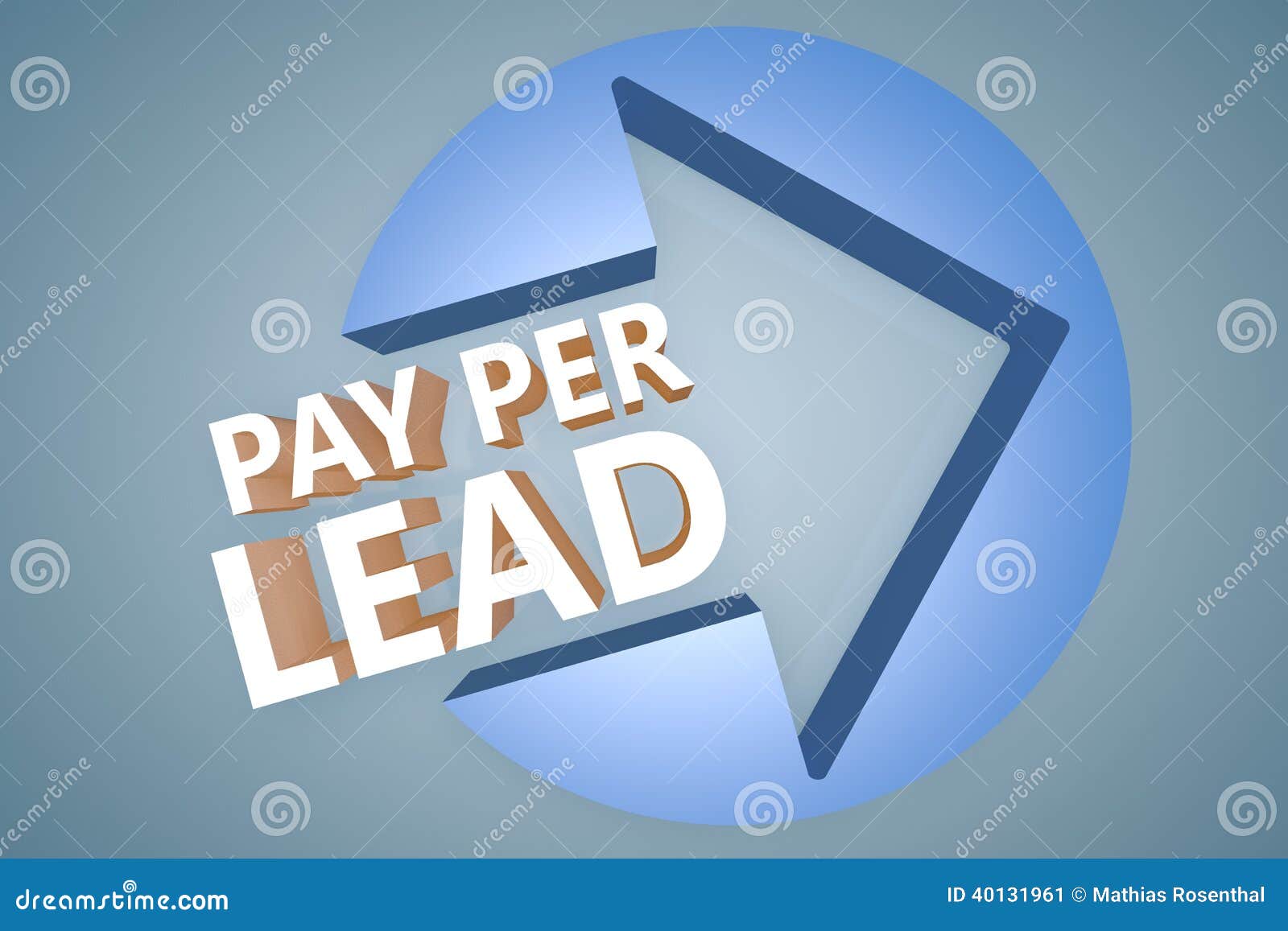 Pay per Lead stock illustration. Illustration of process 40131961