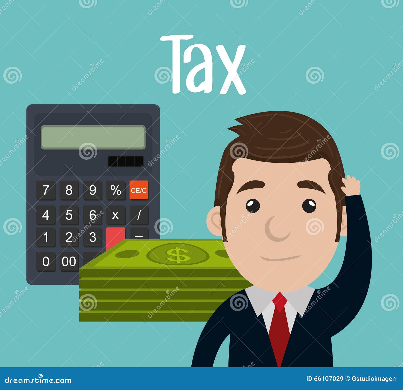 Pay taxes graphic stock illustration. Illustration of coins 66107029