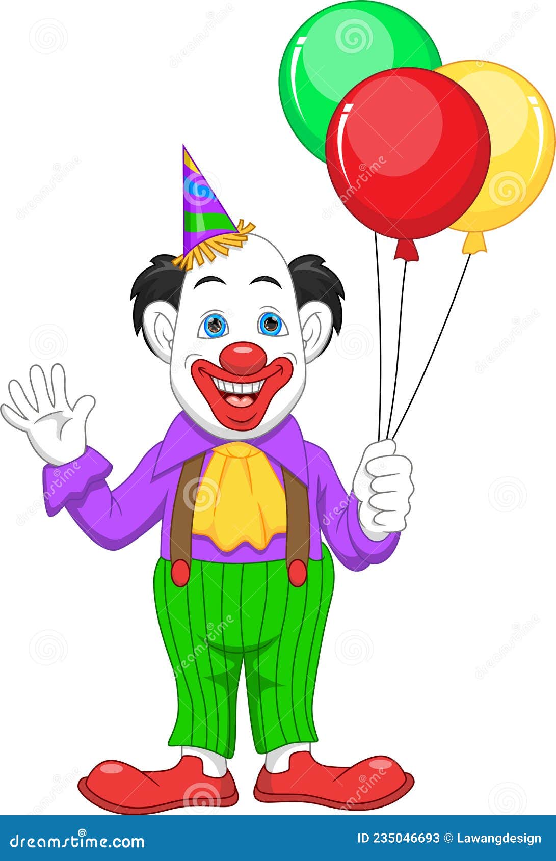 Payaso De Dibujos Animados Sostiene Globos Sobre Fondo Blanco Ilustración del Vector - Ilustración de carnaval, traje: 235046693 Payaso De Dibujos Animados Sostiene Globos Sobre Fondo Blanco Ilustración del Vector - Ilustración de carnaval, traje: 235046693