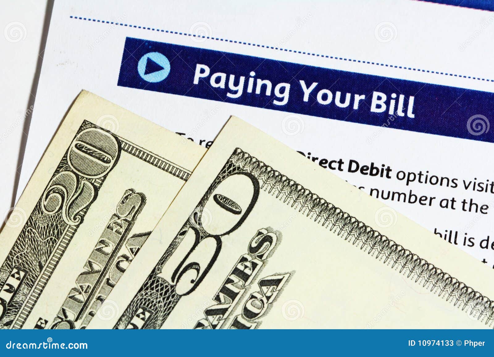 Paying Your Bill stock image. Image of consumer, card 10974133
