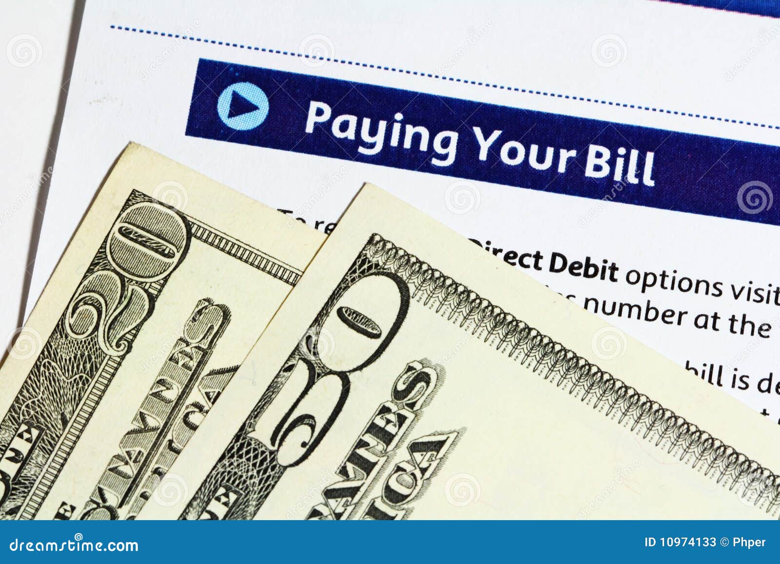 paying your bill