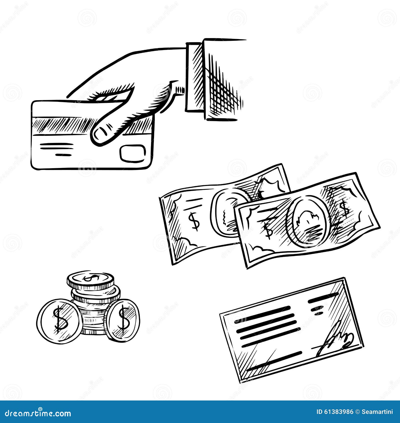Banking Ecosystem Sketch Design Vector Icon Pack High-Res Vector Graphic -  Getty Images