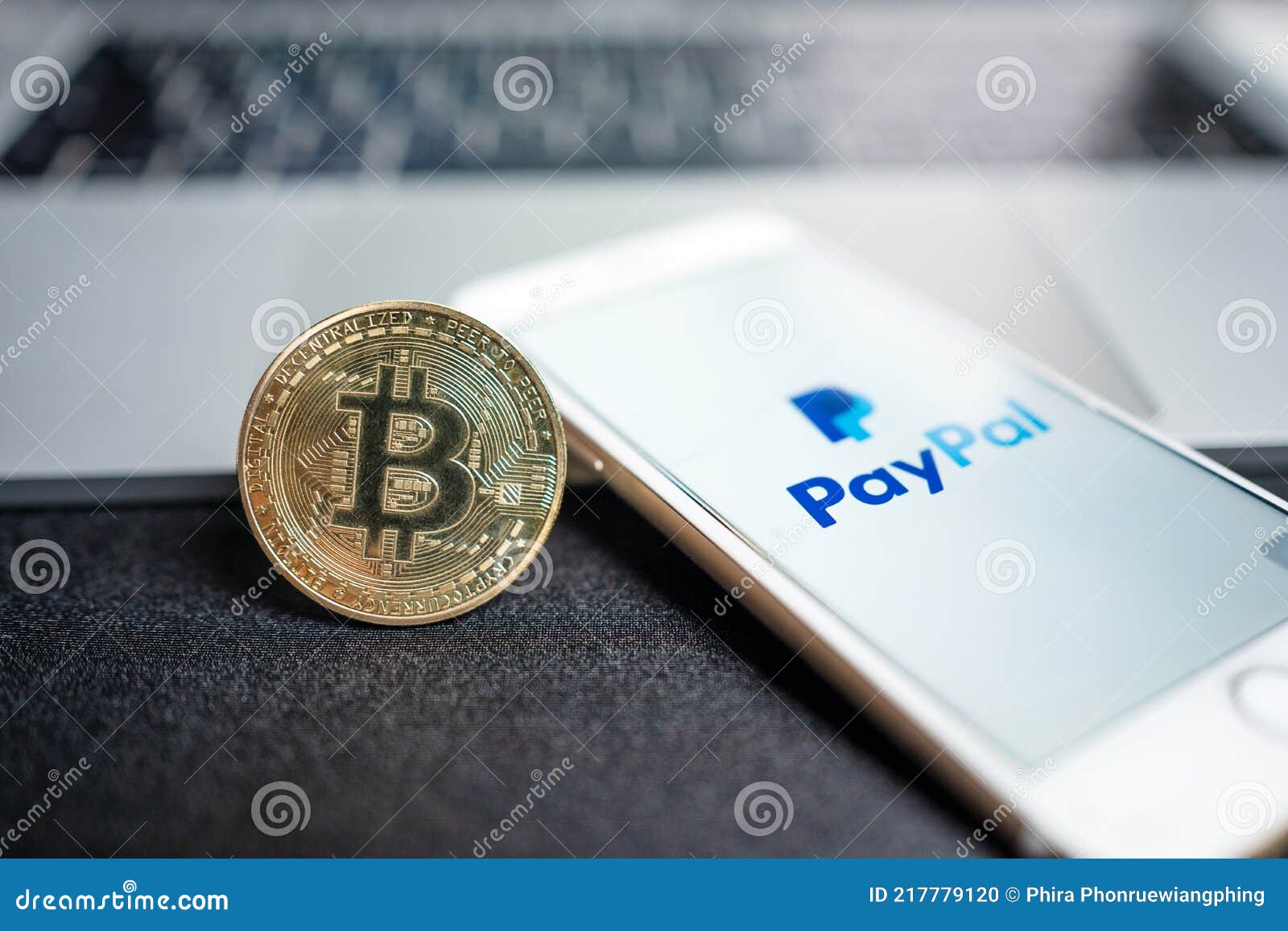 PayPal Logo on a Screen Smartphone with Bitcoin Cryptocurrency Editorial  Image - Image of ecommerce, coins: 217779120