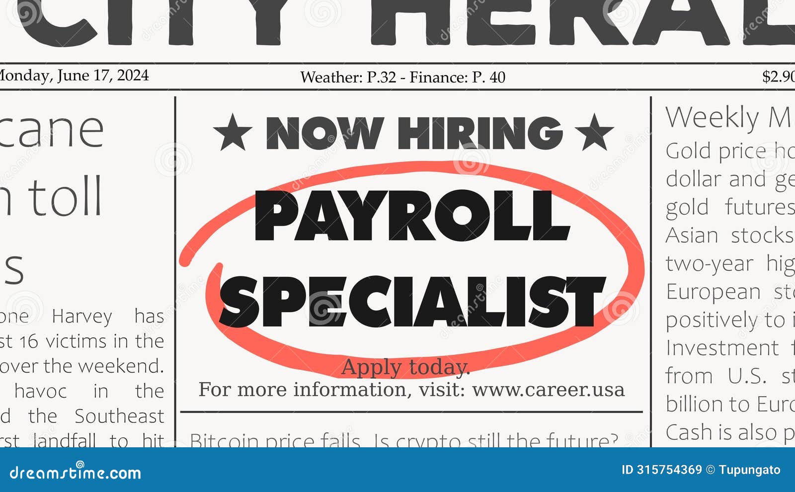 payroll specialist career