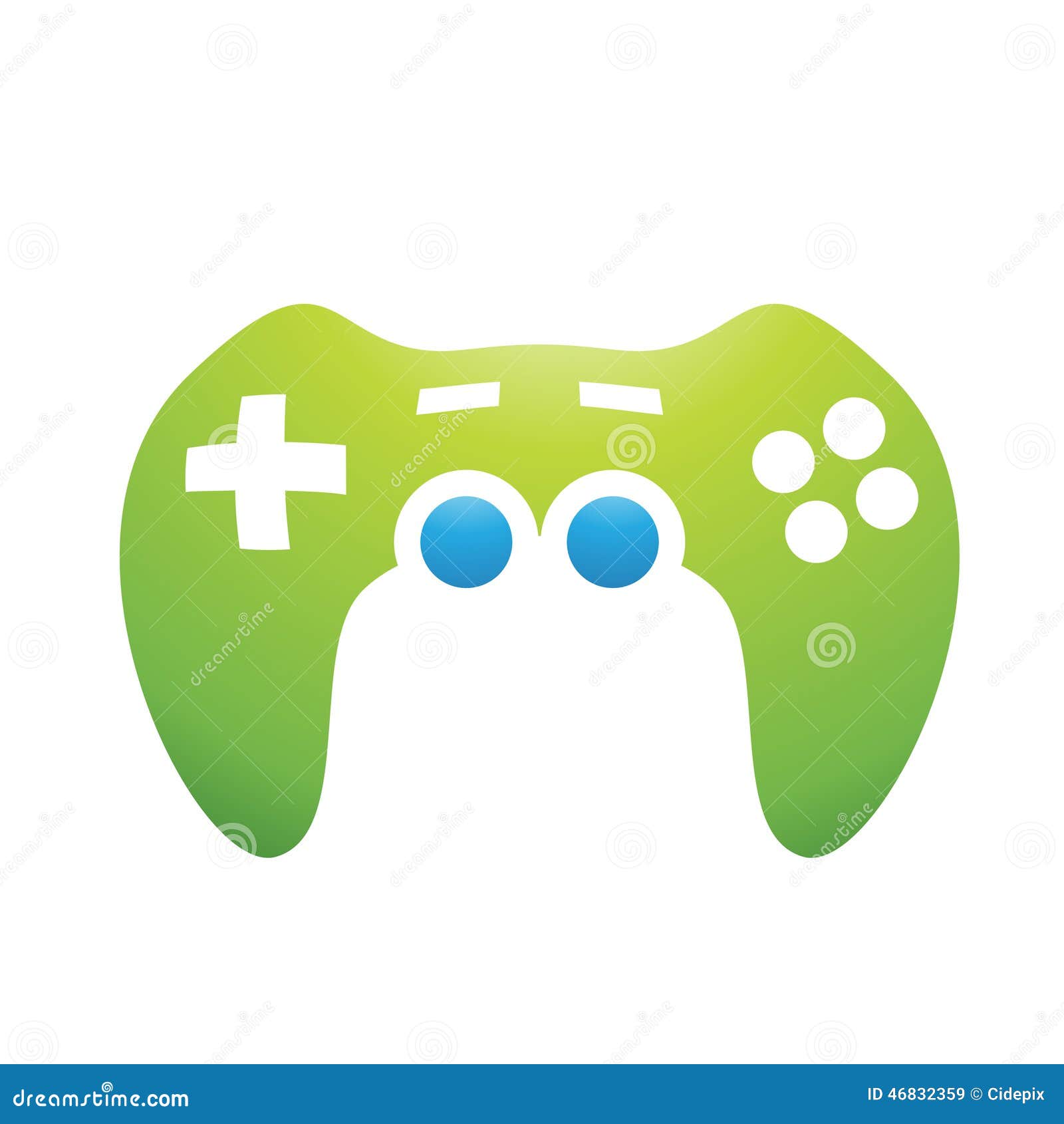 PC Accessories Game Controller Stock Vector - Illustration of isolated ...