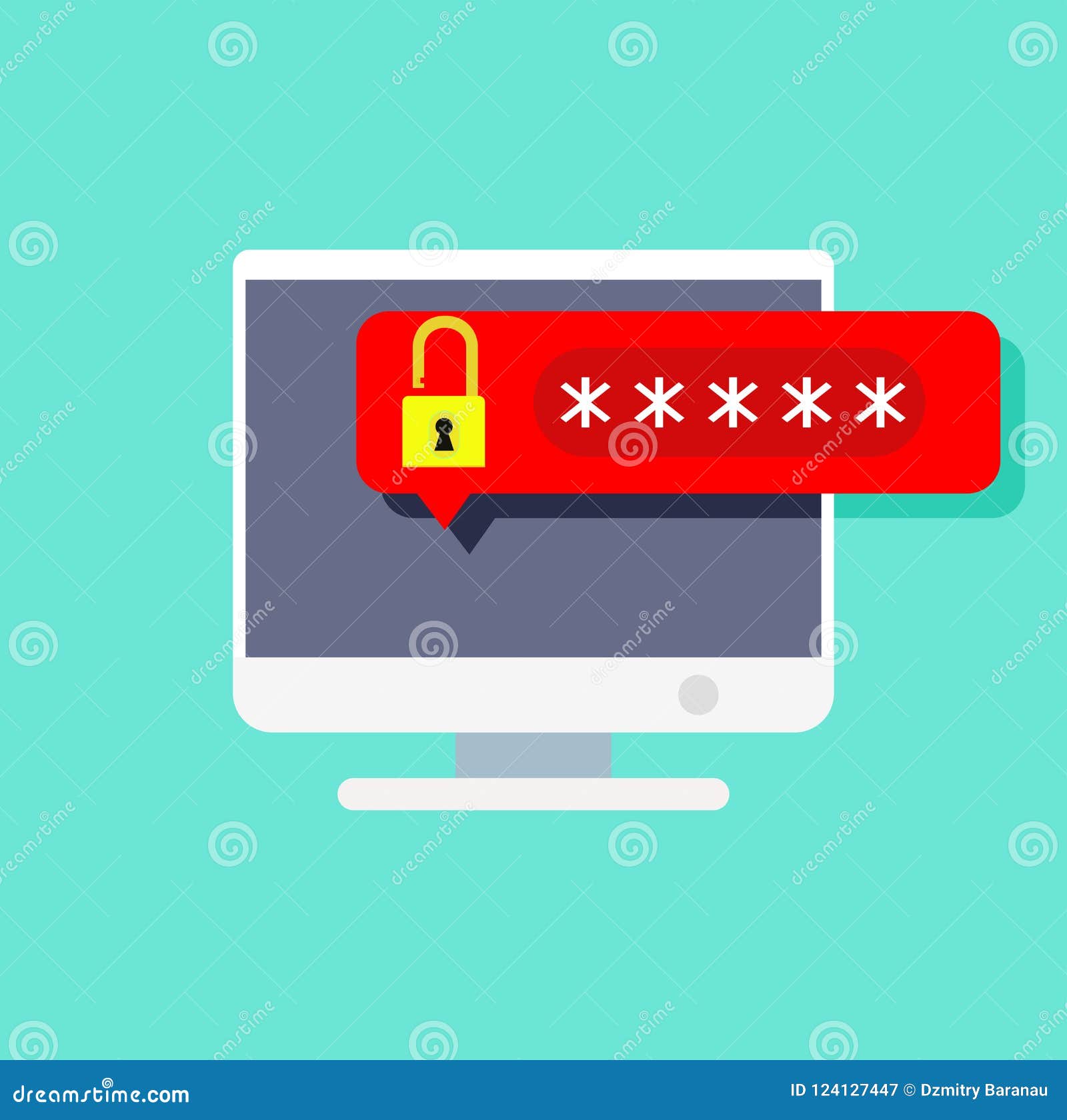 pc computer password communication .  screen sign internet system device modern icon. code secure app protect equipmen