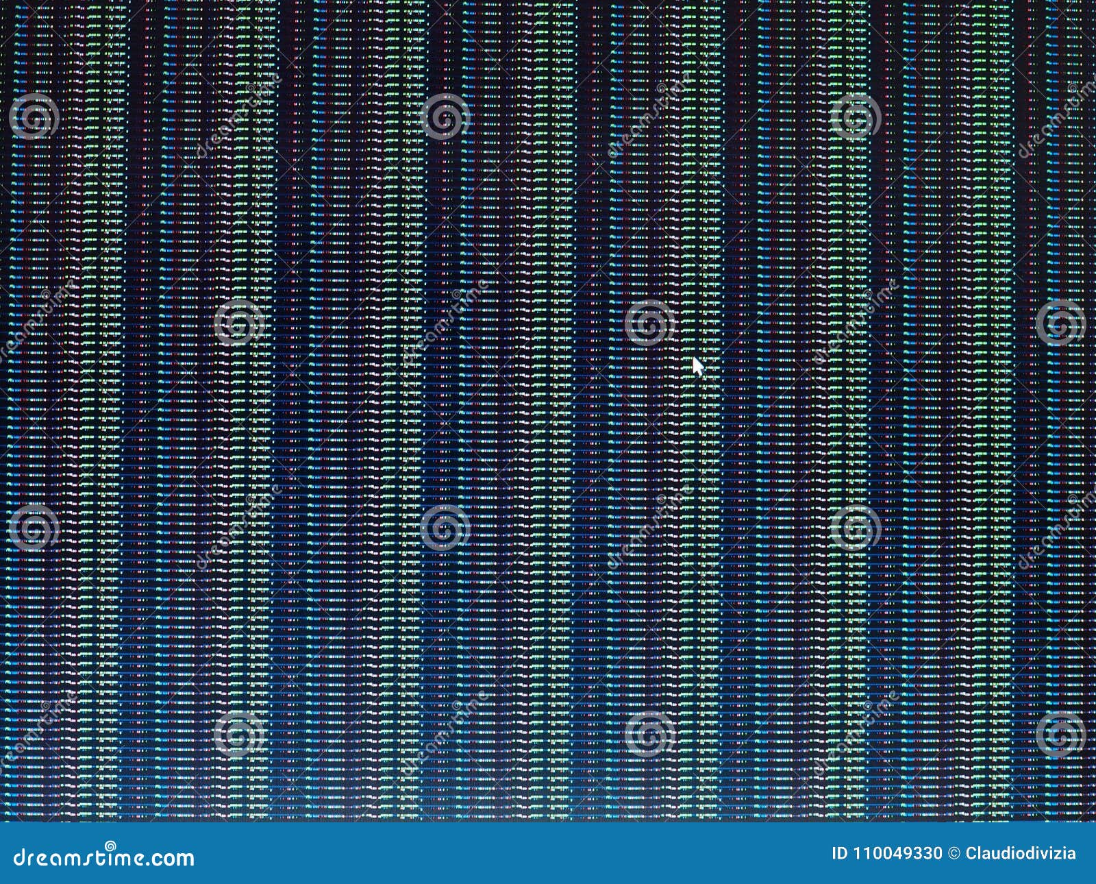 PC graphics card error stock photo. Image of background 110049330