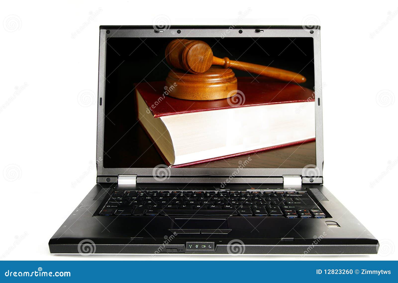 PC law stock photo. Image of computer, book 12823260