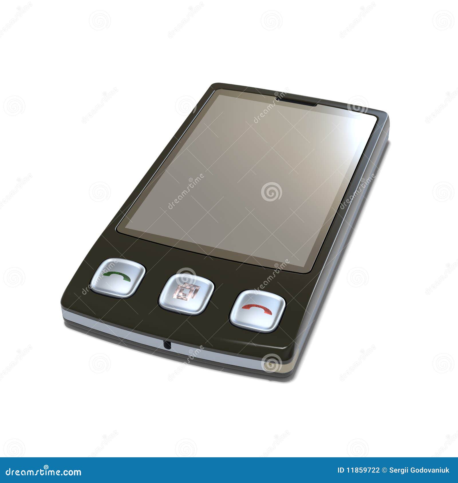 PDA stock illustration. Illustration of electrical, buttons 11859722