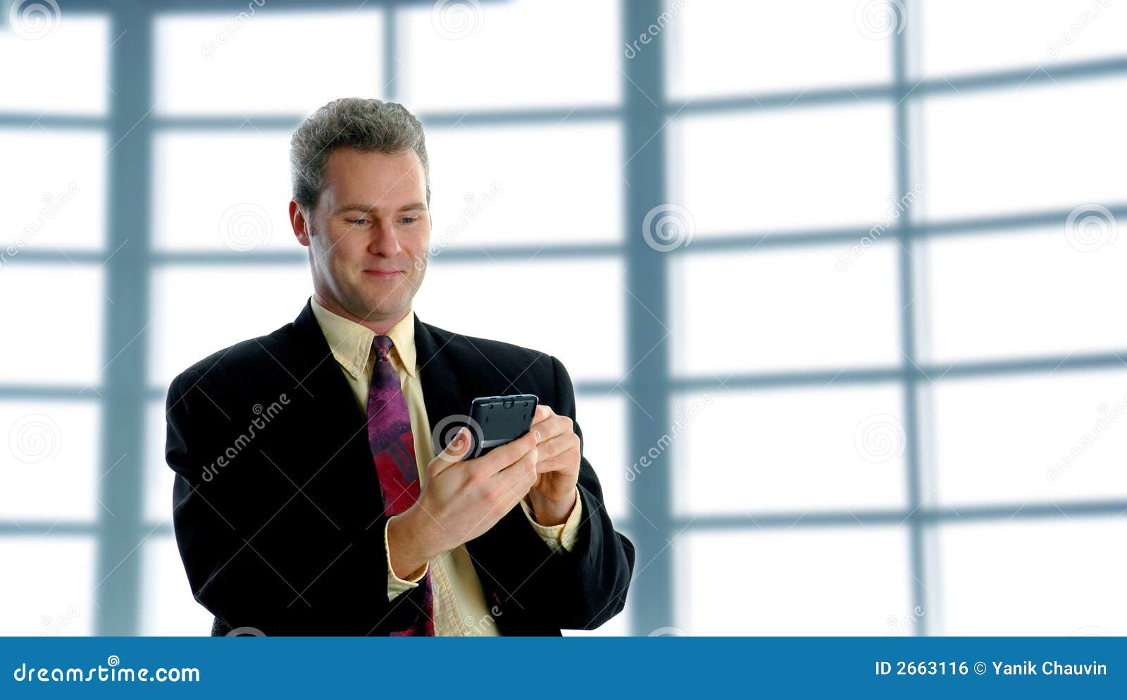 On the PDA stock photo. Image of corporate, white, arms 2663116