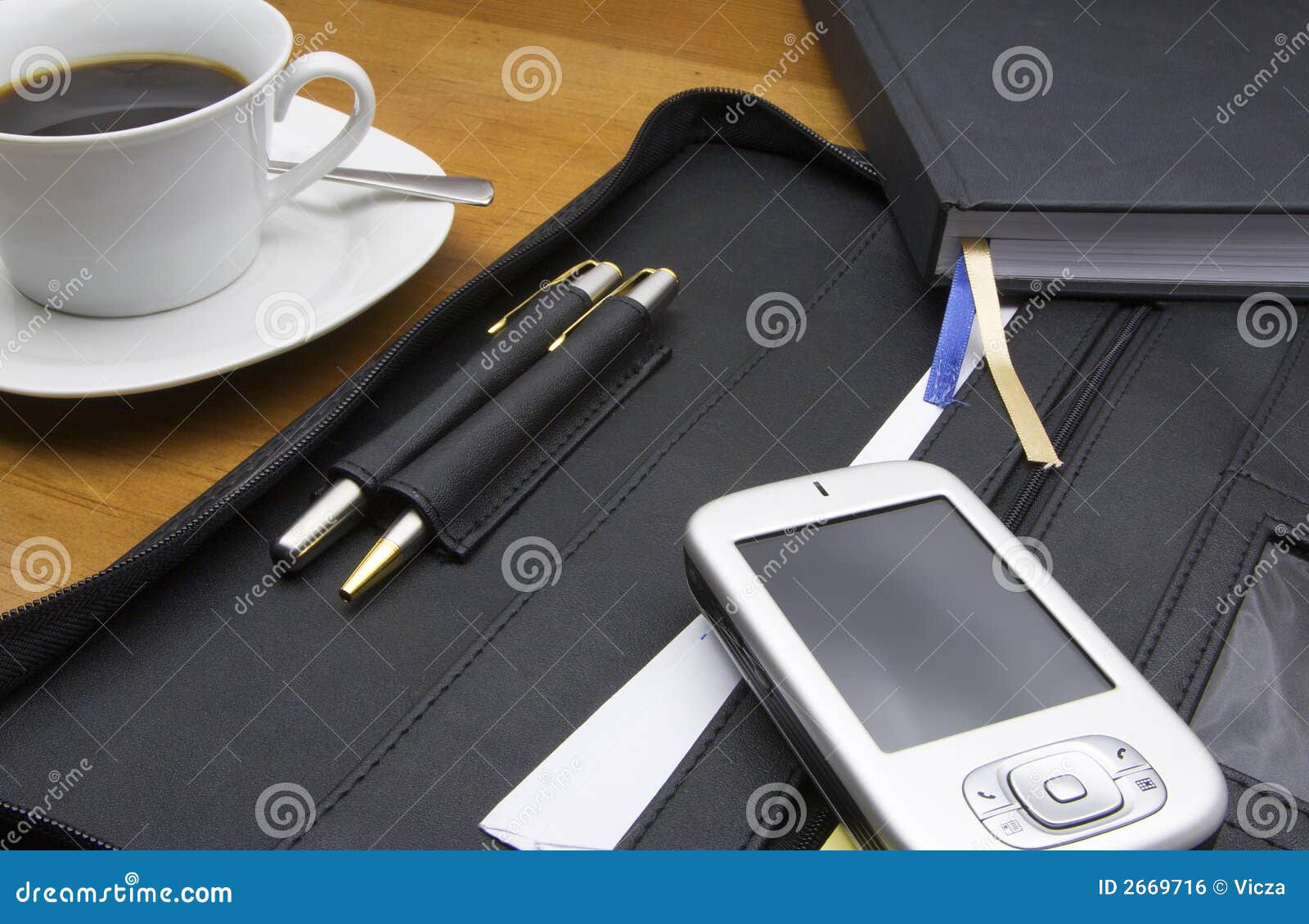 PDA in the office stock photo. Image of fountain, envelopes 2669716