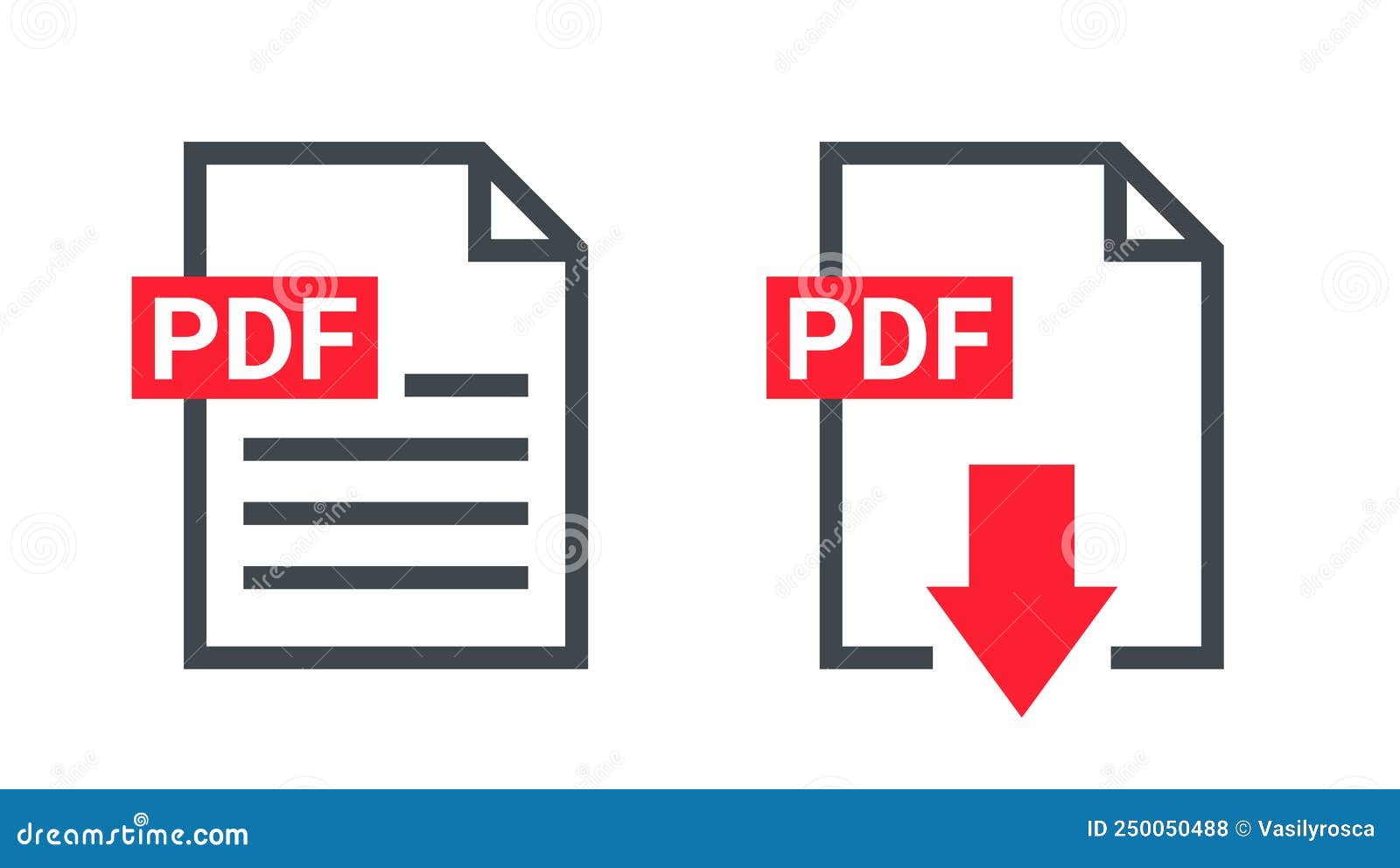 pdf file icon format. pdf download document image button  doc icon