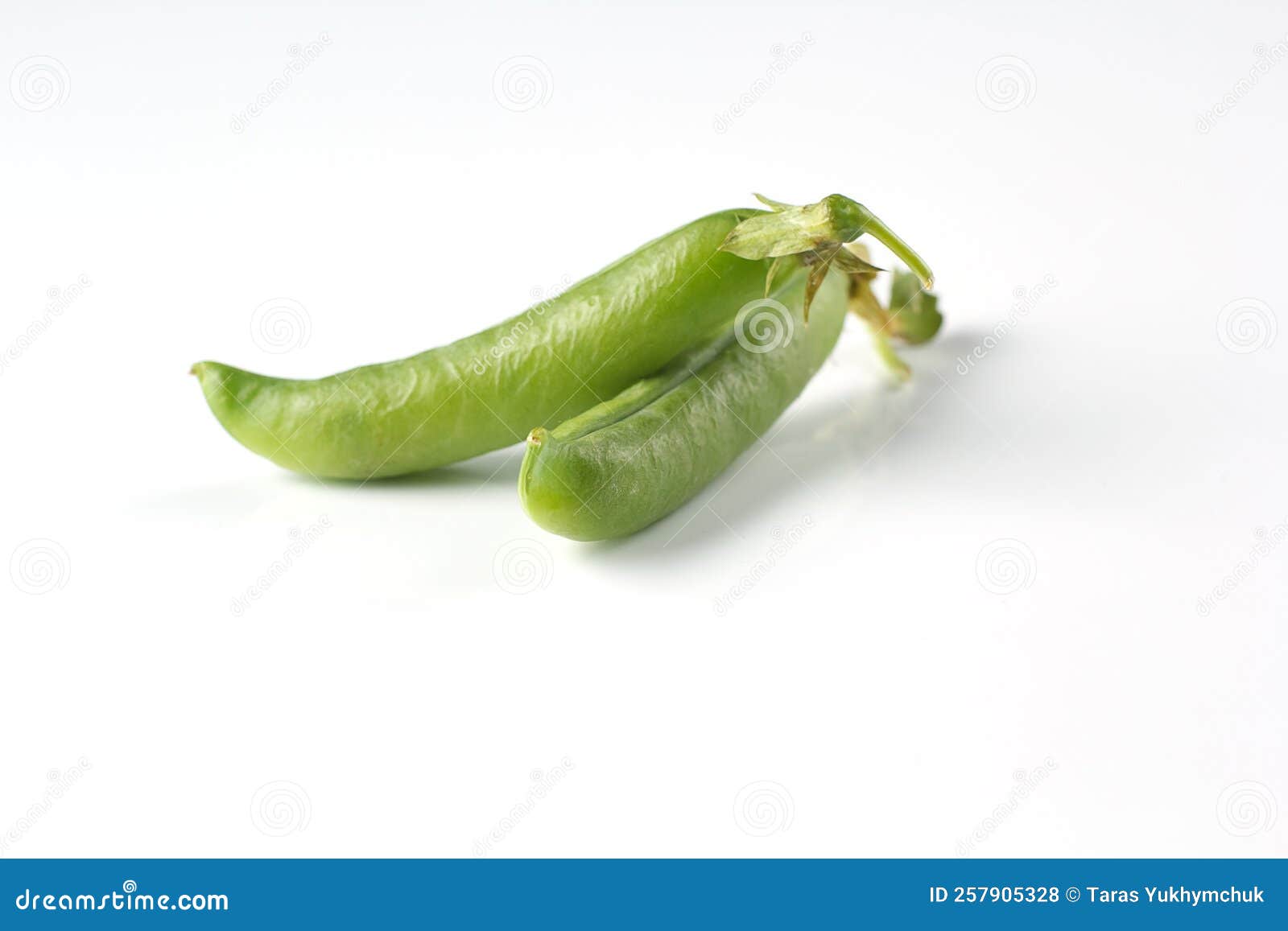 Pea Pods on a White Background, Green Peas in a Pod Stock Photo Image of plant, gourmet 257905328