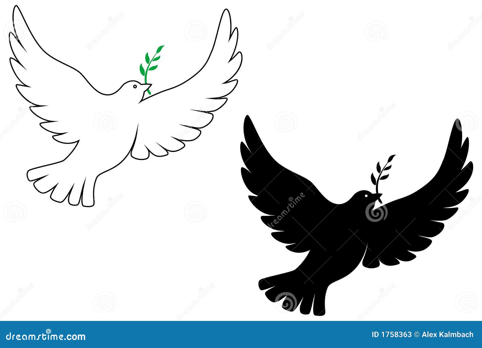 Download Peace dove stock vector. Image of dove, race, world, icon ...