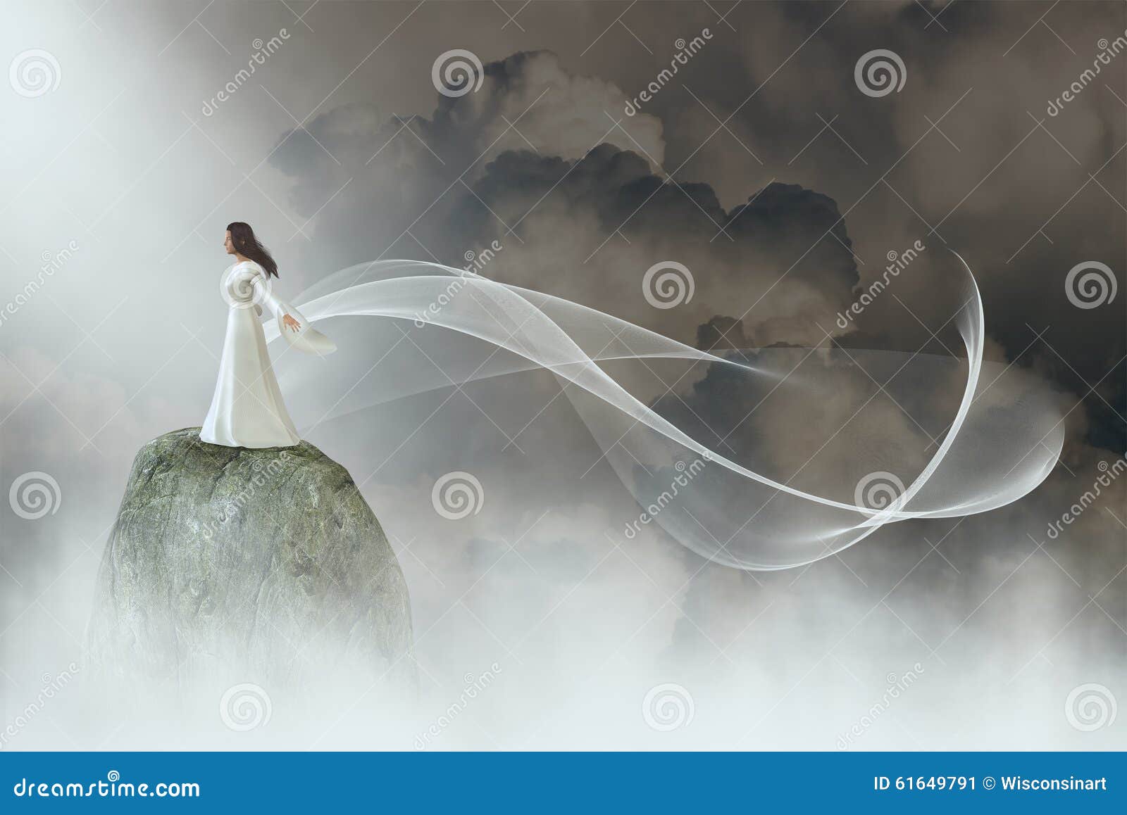 Peace, Hope, Nature, Beauty, Love Stock Illustration ...