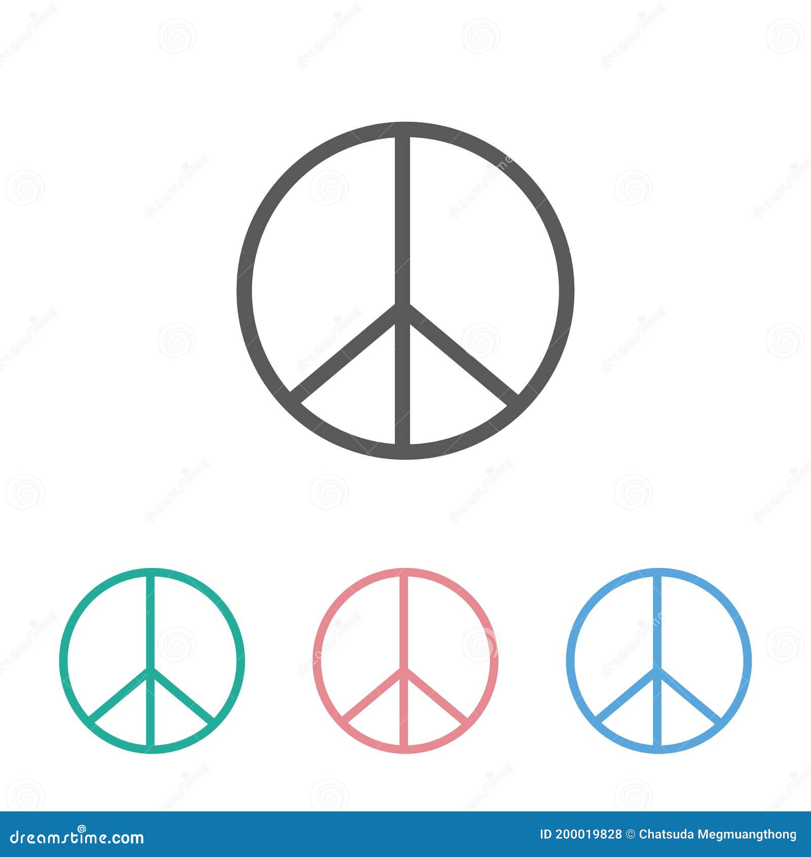 peace icon, tranquility, quietness, calmness, peacefulness