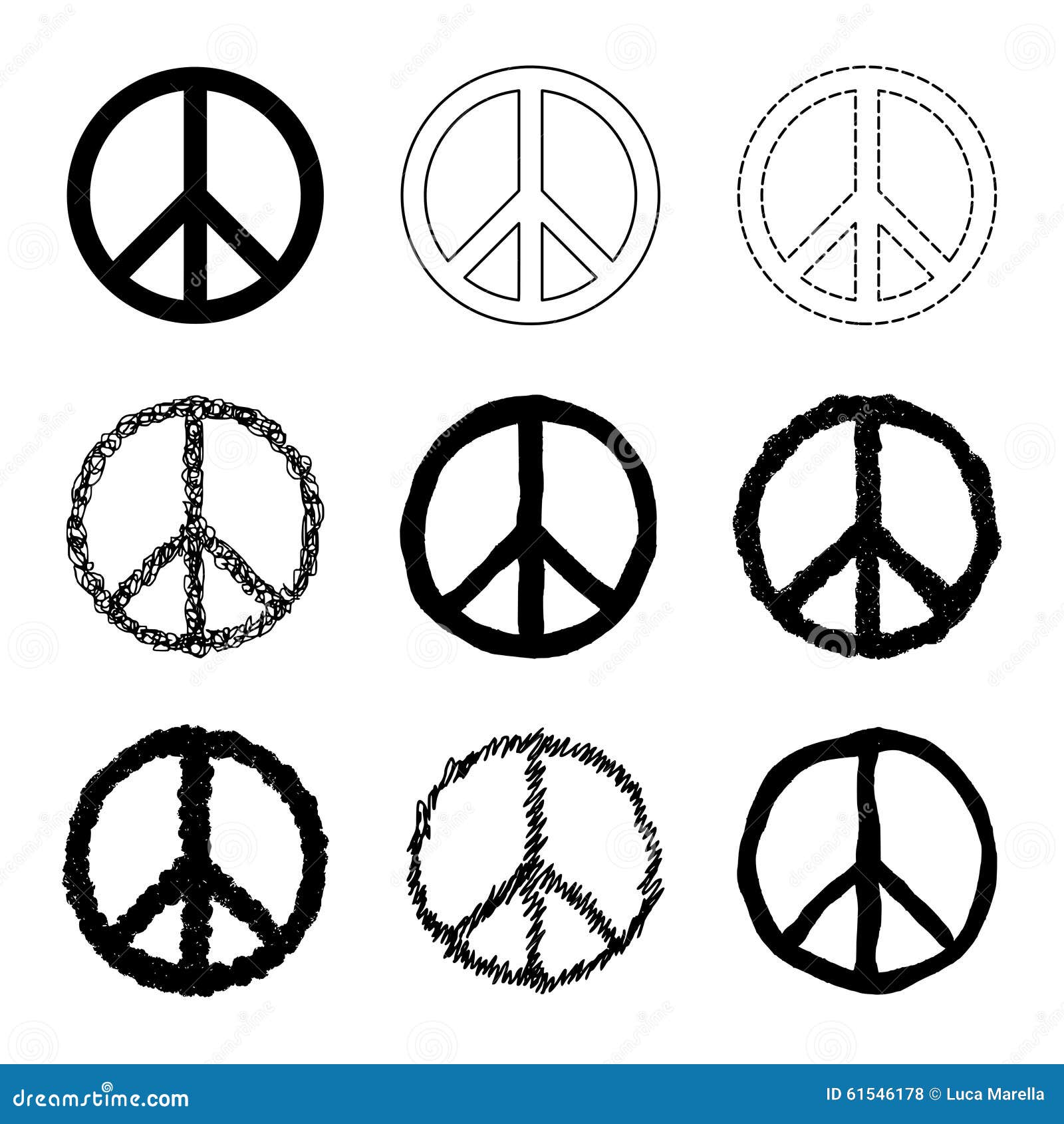 55 Best Peace Sign Tattoo Designs  AntiWar Movement Symbol 2019