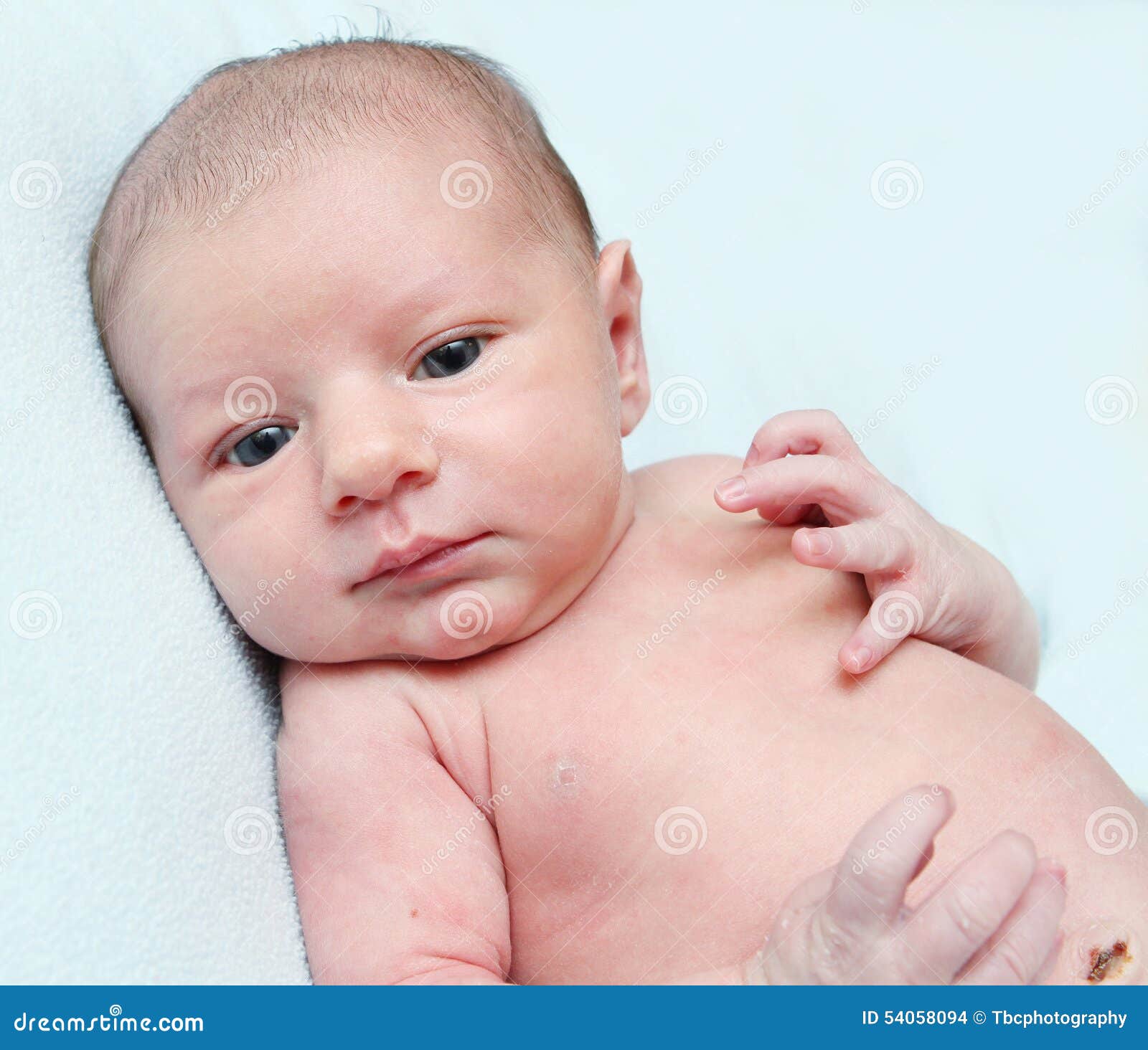 newborn baby blue eyes