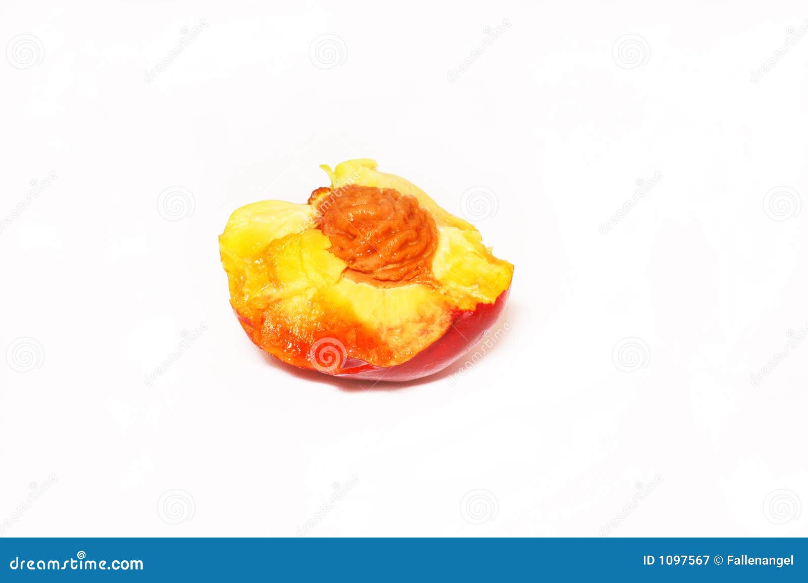 Peach stock image. Image of bite, food, peach, fruit, fuzzy - 1097567