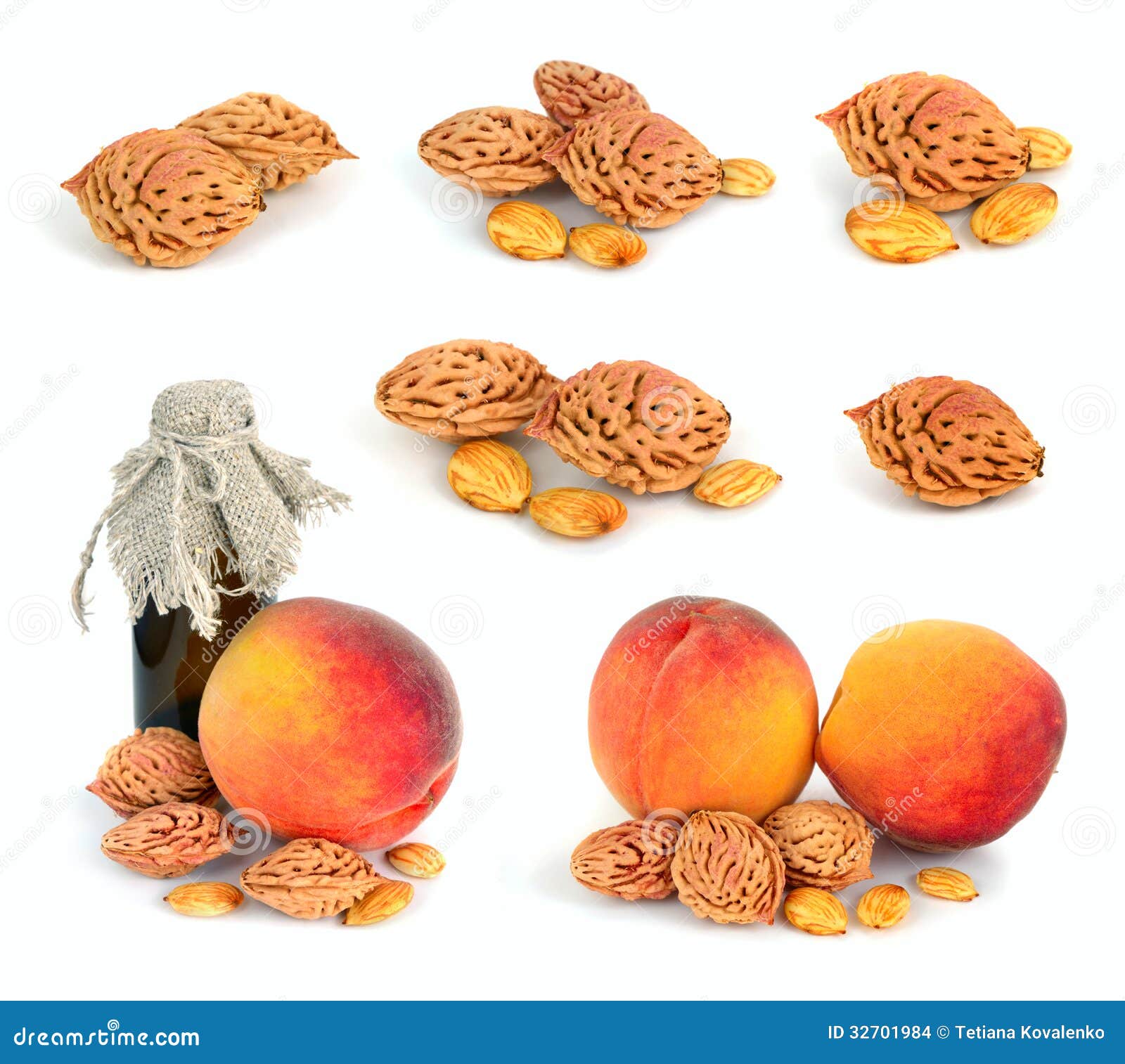 Peach Stones. Stock Images Image 32701984