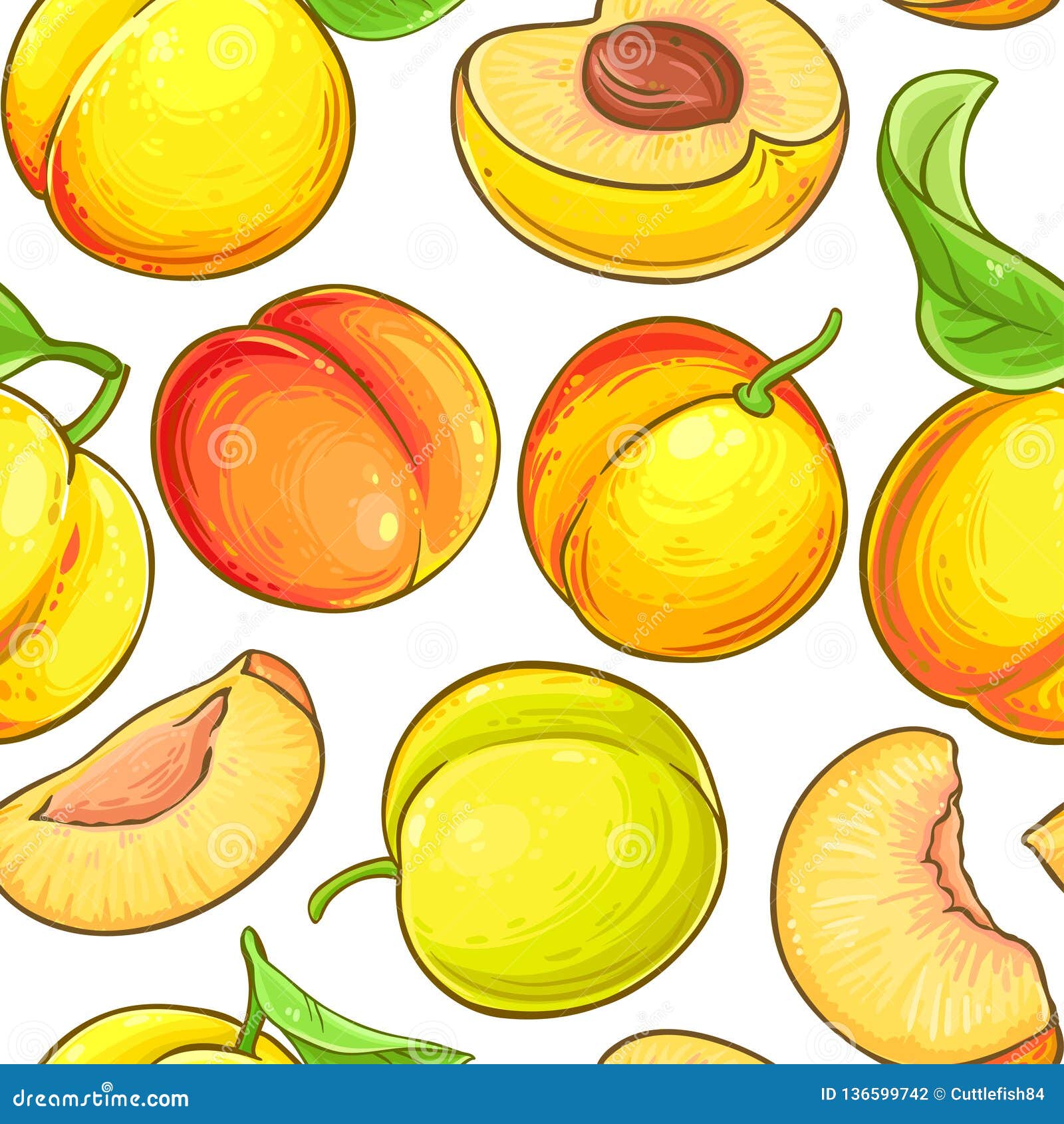 peach  pattern